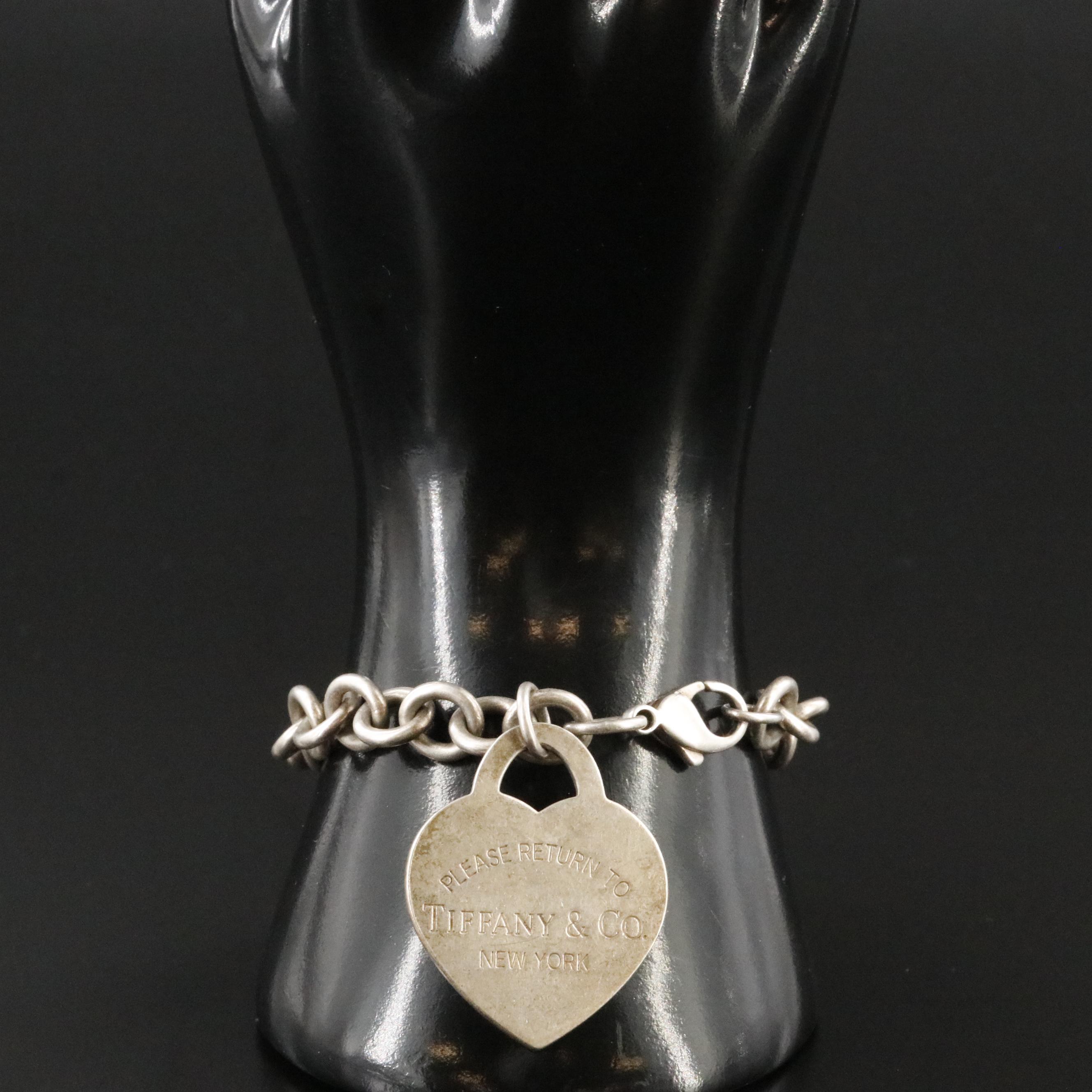 Tiffany & Co. Return to Tiffany Sterling Heart Tag Bracelet