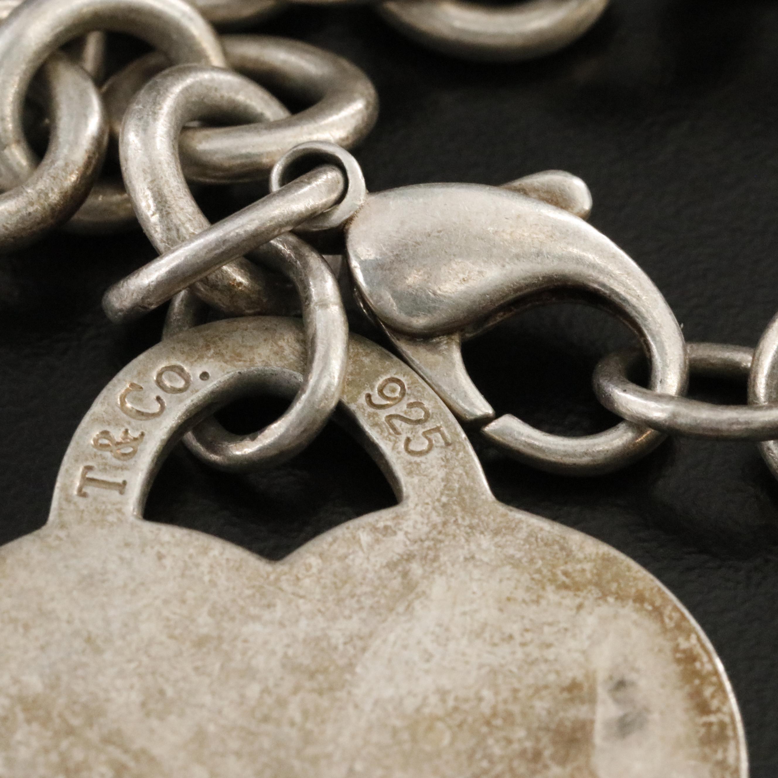 Tiffany & Co. Return to Tiffany Sterling Heart Tag Bracelet