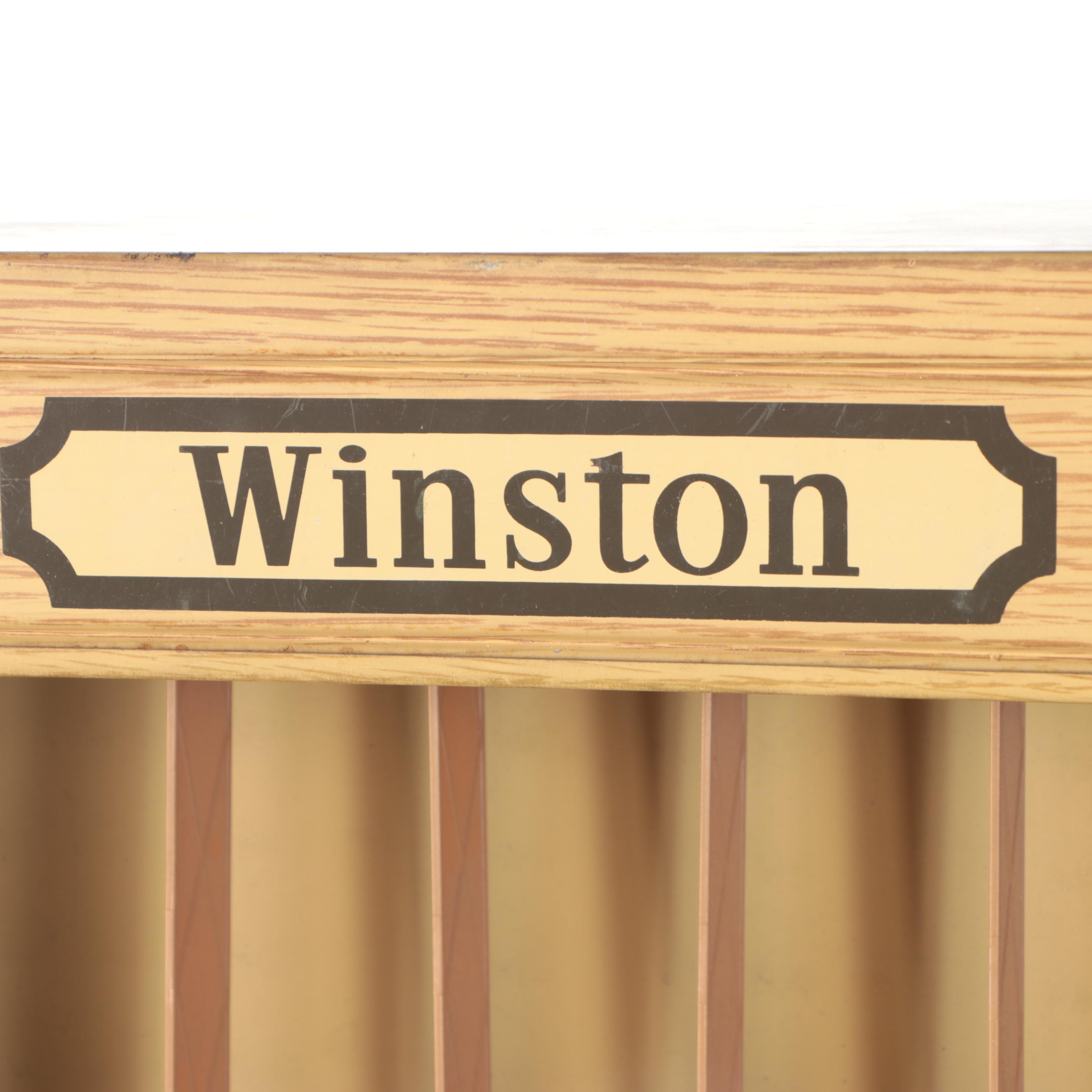 Winston Tobacco Cigarette Store Display Shelf