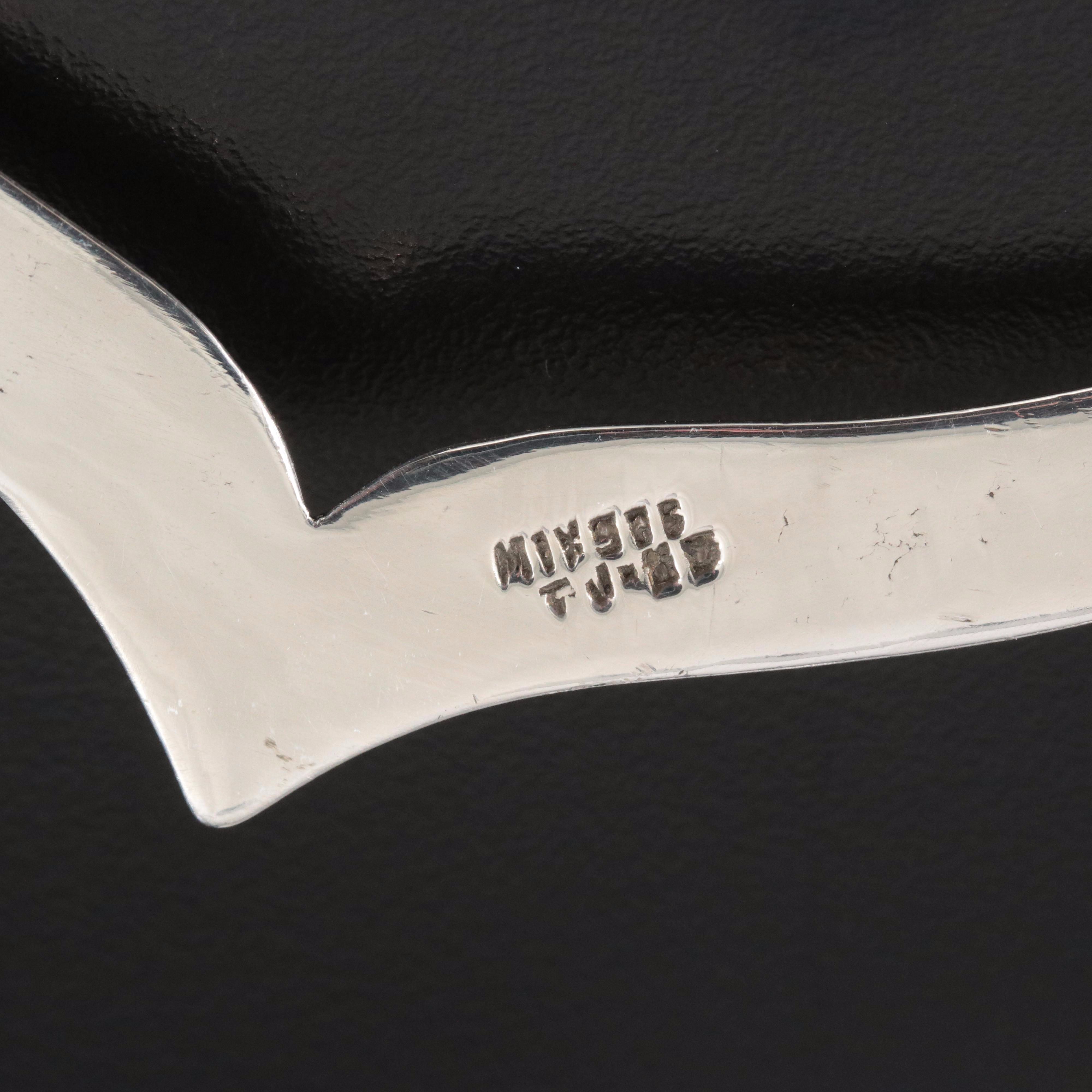 Mexican Sterling Chevron Collar