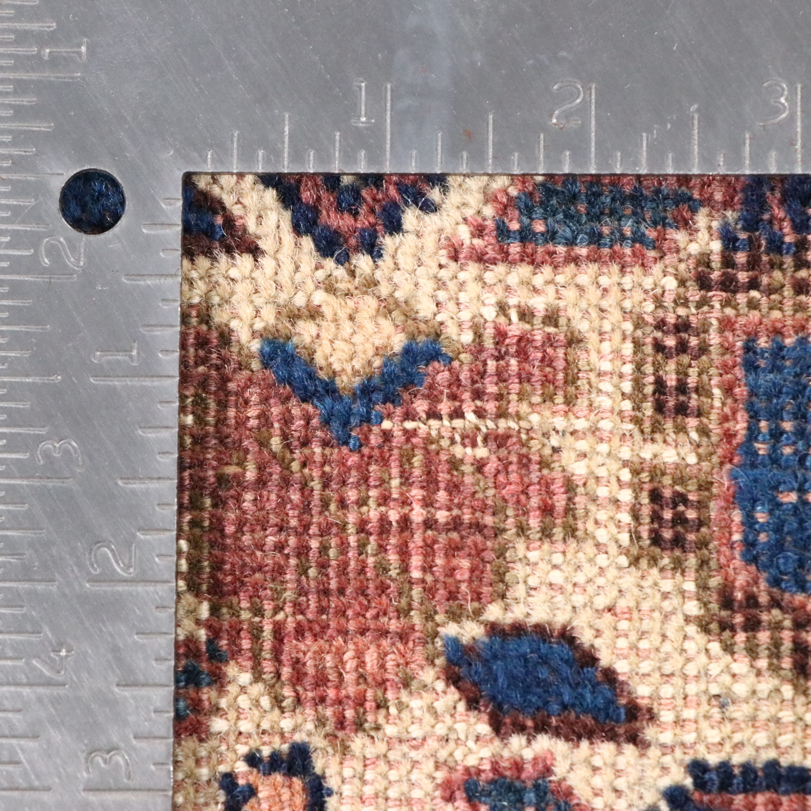 3'11 x 5'5 Hand-Knotted Persian Kurdish Area Rug