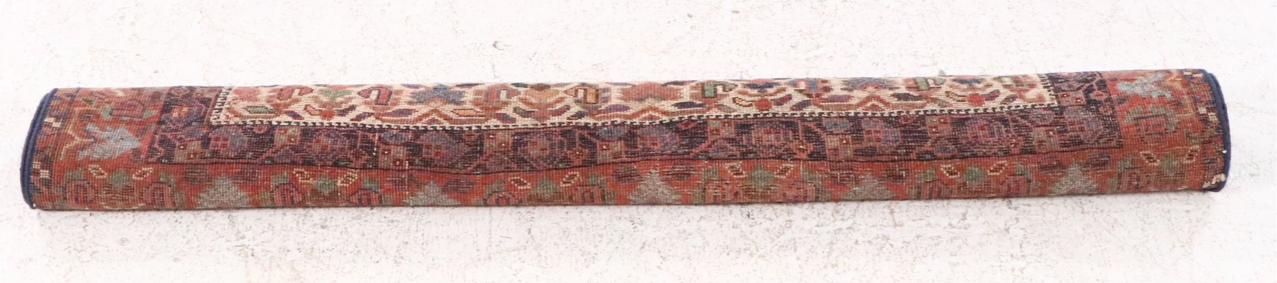 3'11 x 5'5 Hand-Knotted Persian Kurdish Area Rug