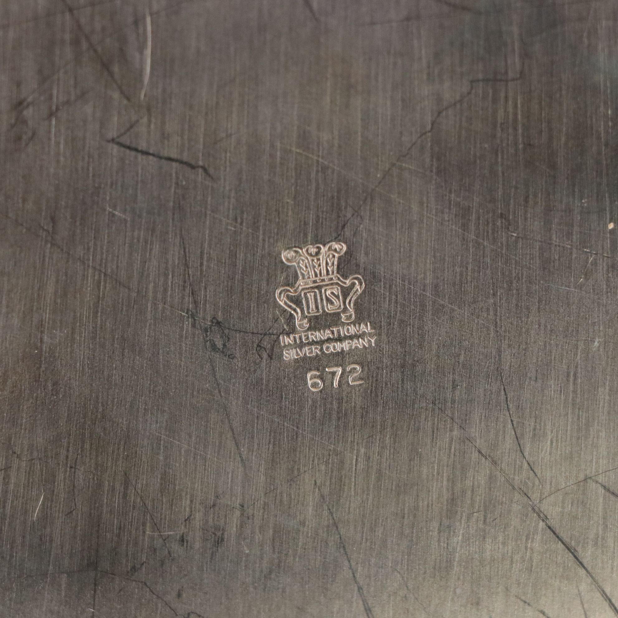 Six Silver Plate Serving Trays, Mid to Late 20th Century