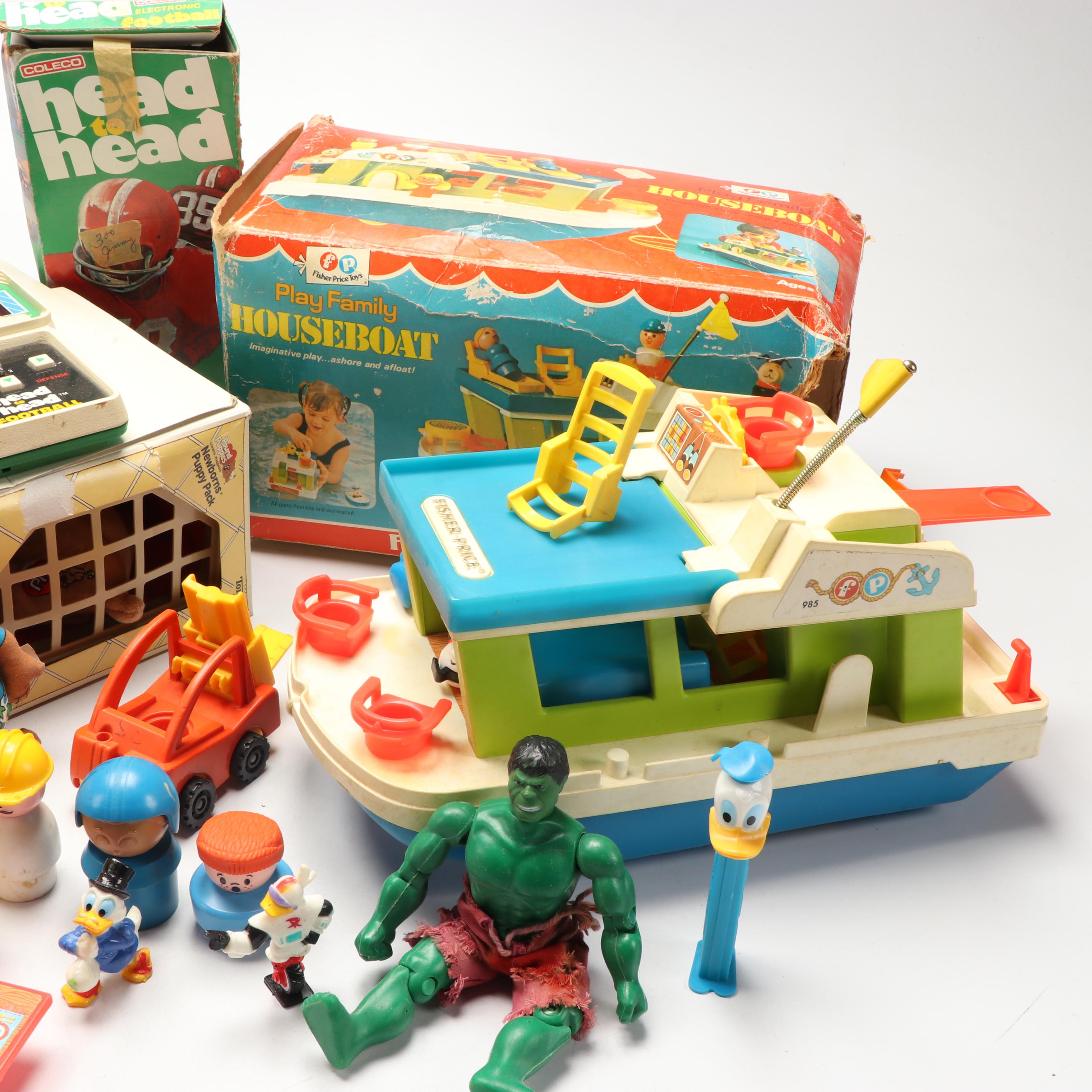 Fisher-Price House Boat, Tonka Pound Puppies, More Vintage Toys and Accessories