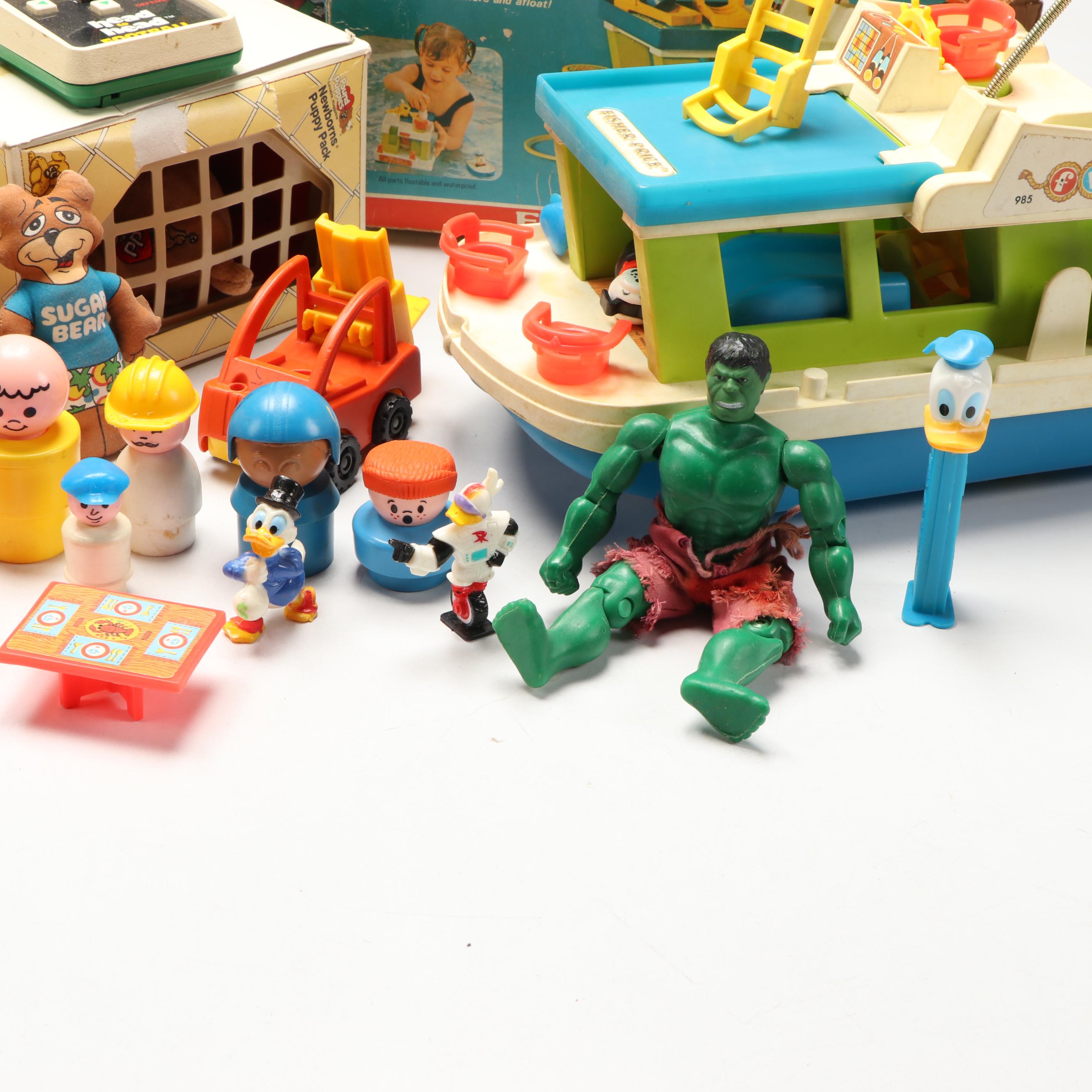 Fisher-Price House Boat, Tonka Pound Puppies, More Vintage Toys and Accessories