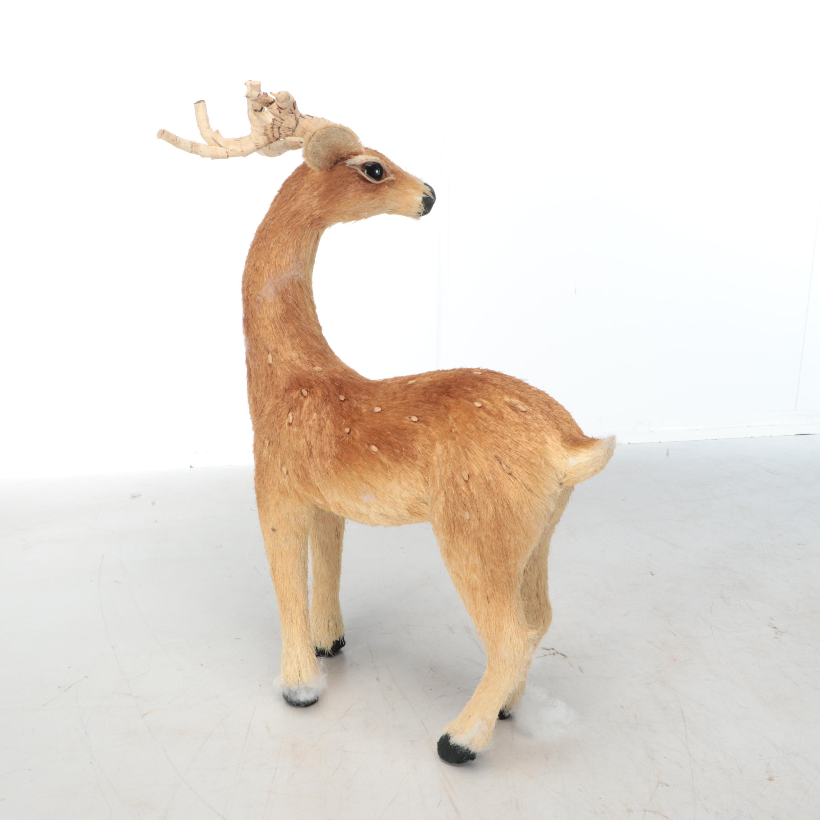 Christmas Sisal Deer Mob