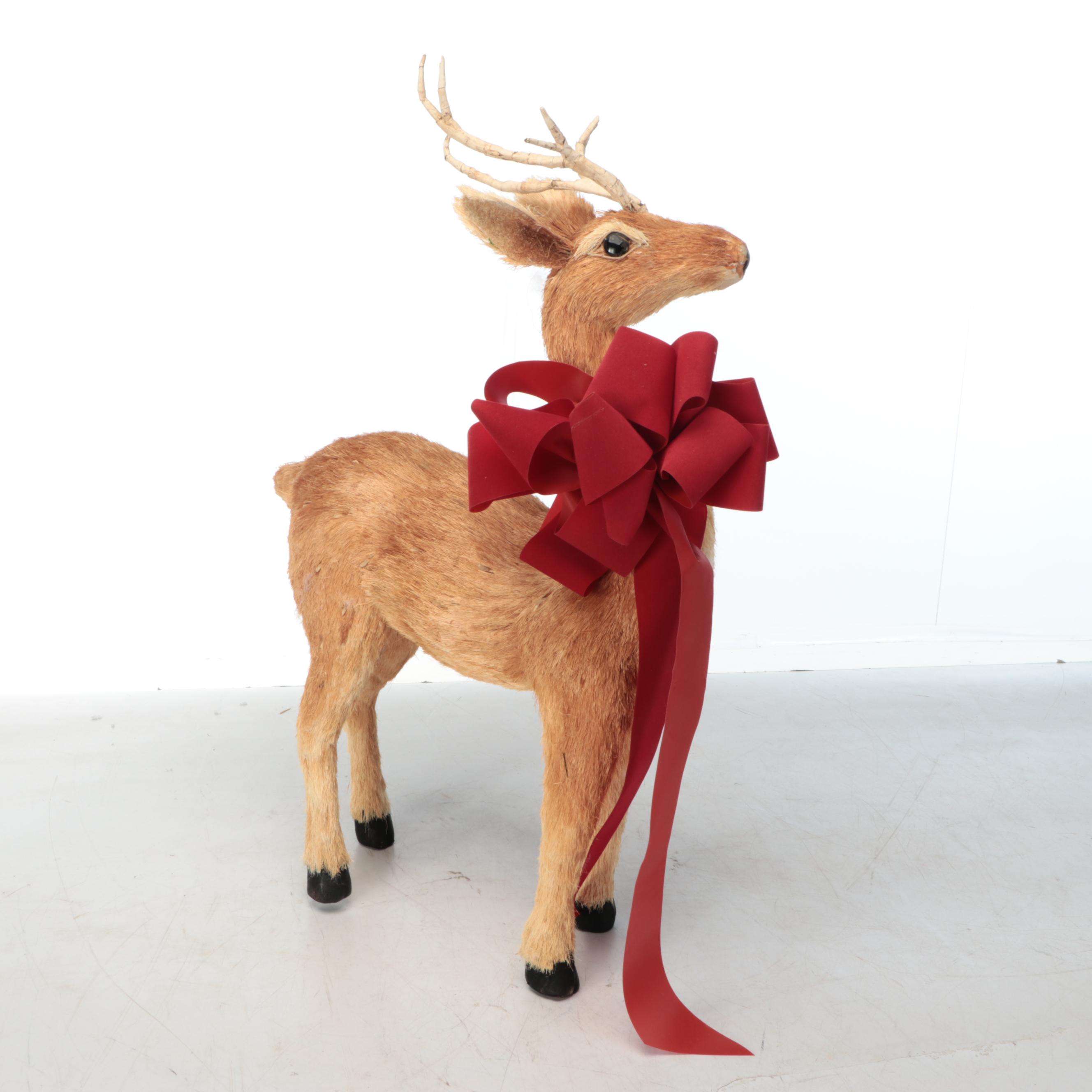 Christmas Sisal Deer Mob