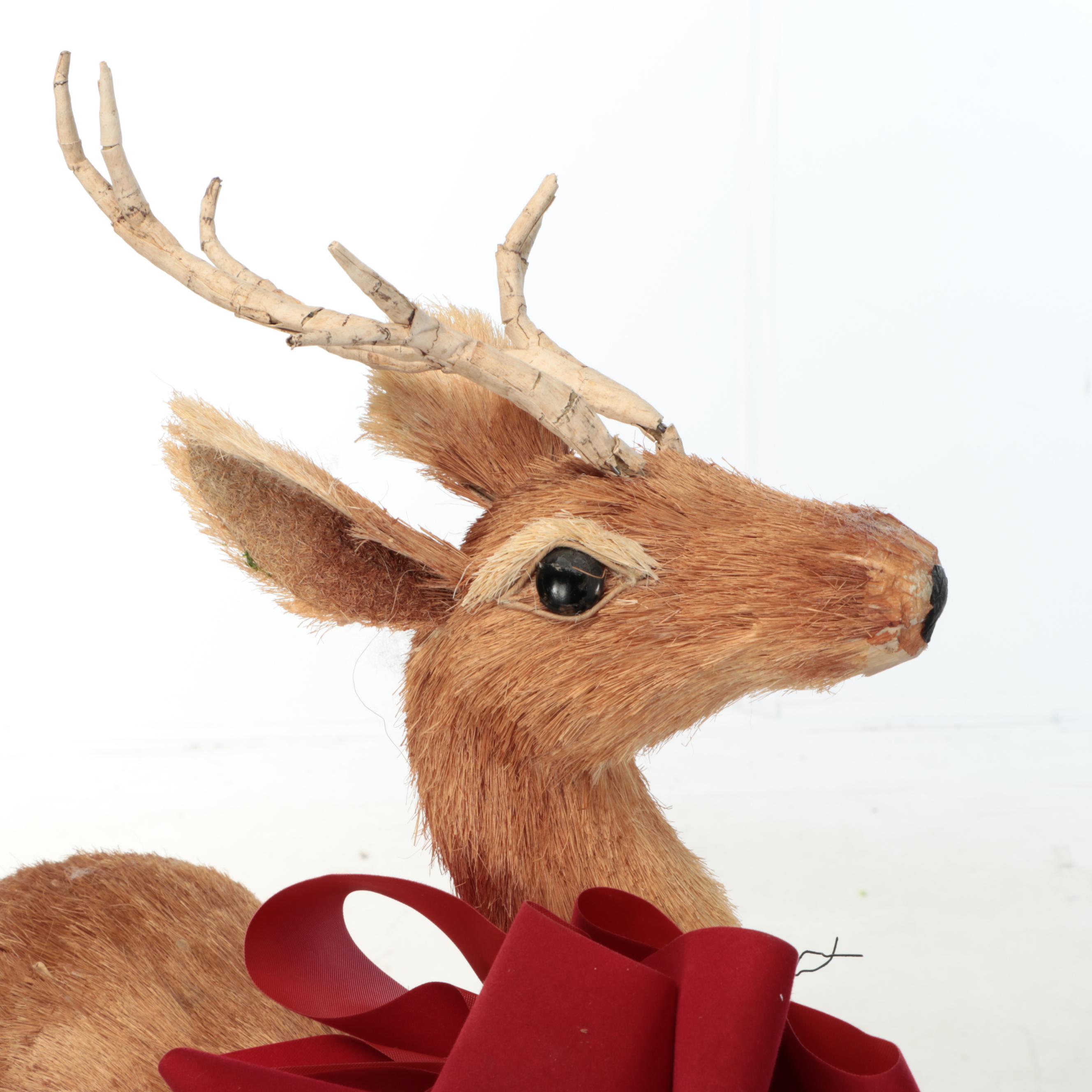 Christmas Sisal Deer Mob