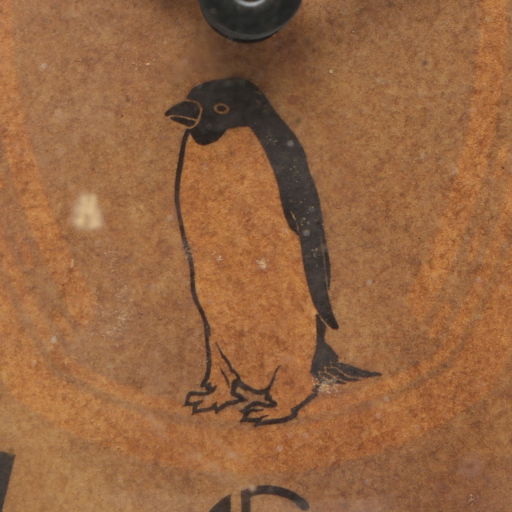Ingraham Penguin Art Deco Style Alarm Clock, Early 20th Century