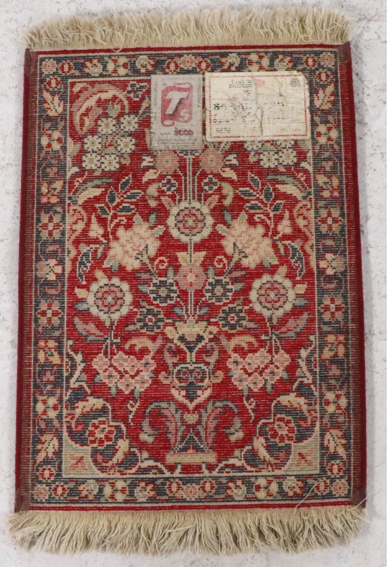 Four Machine-Made Persian Style Accent Rugs