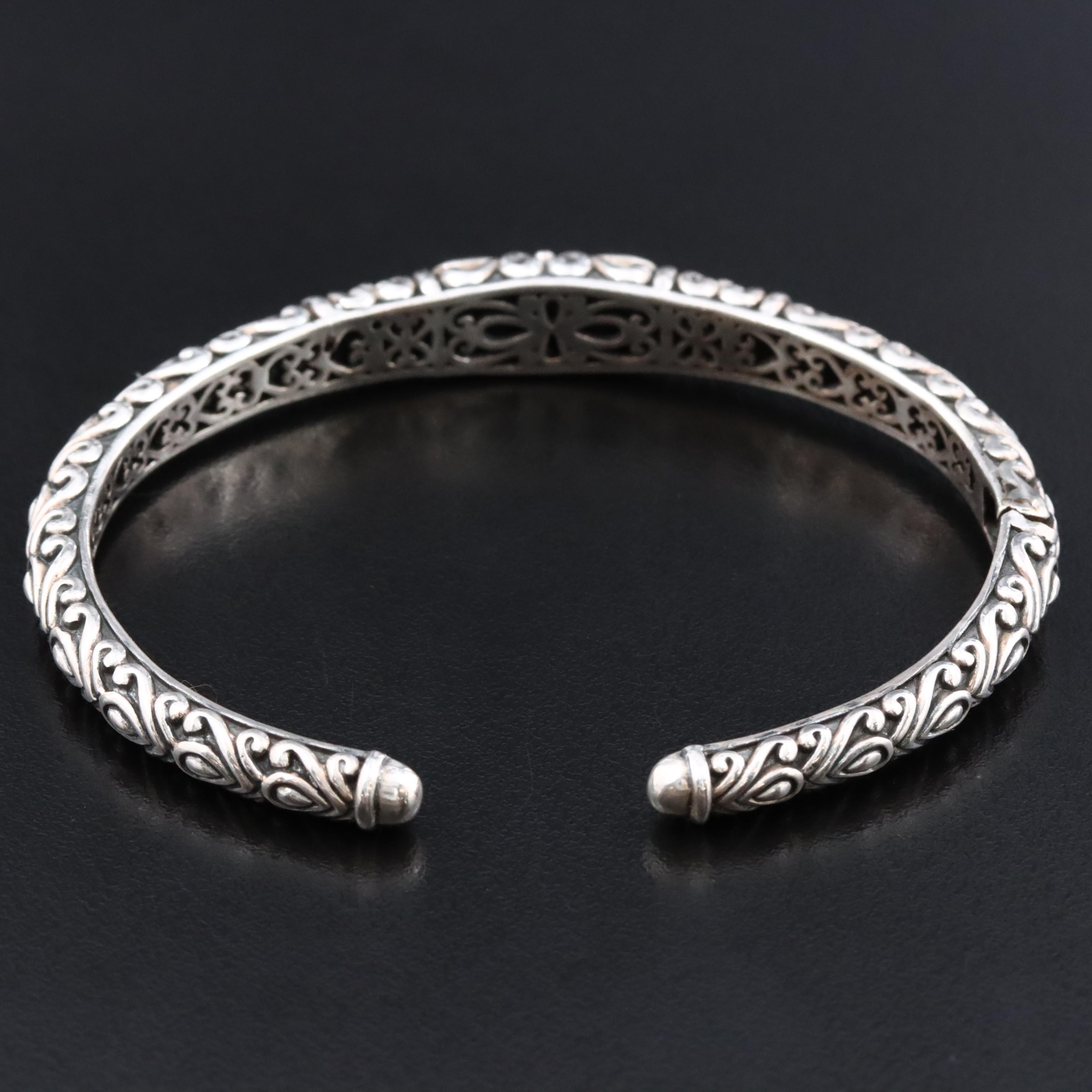 Angela by John  Hardy Sterling Cuff with 14K Accents