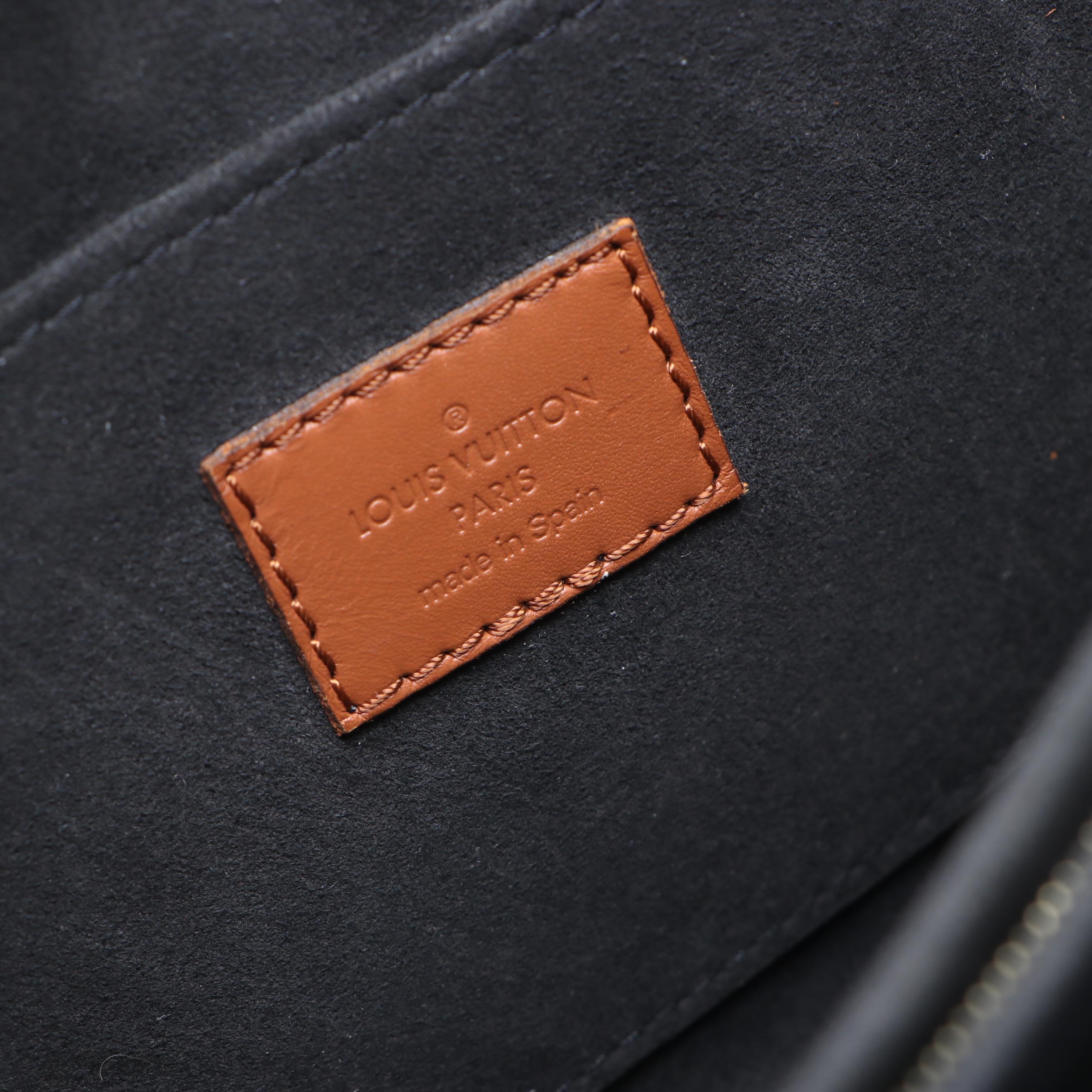 Louis Vuitton Dauphine MM Bag in Color Block Taurillon Leather