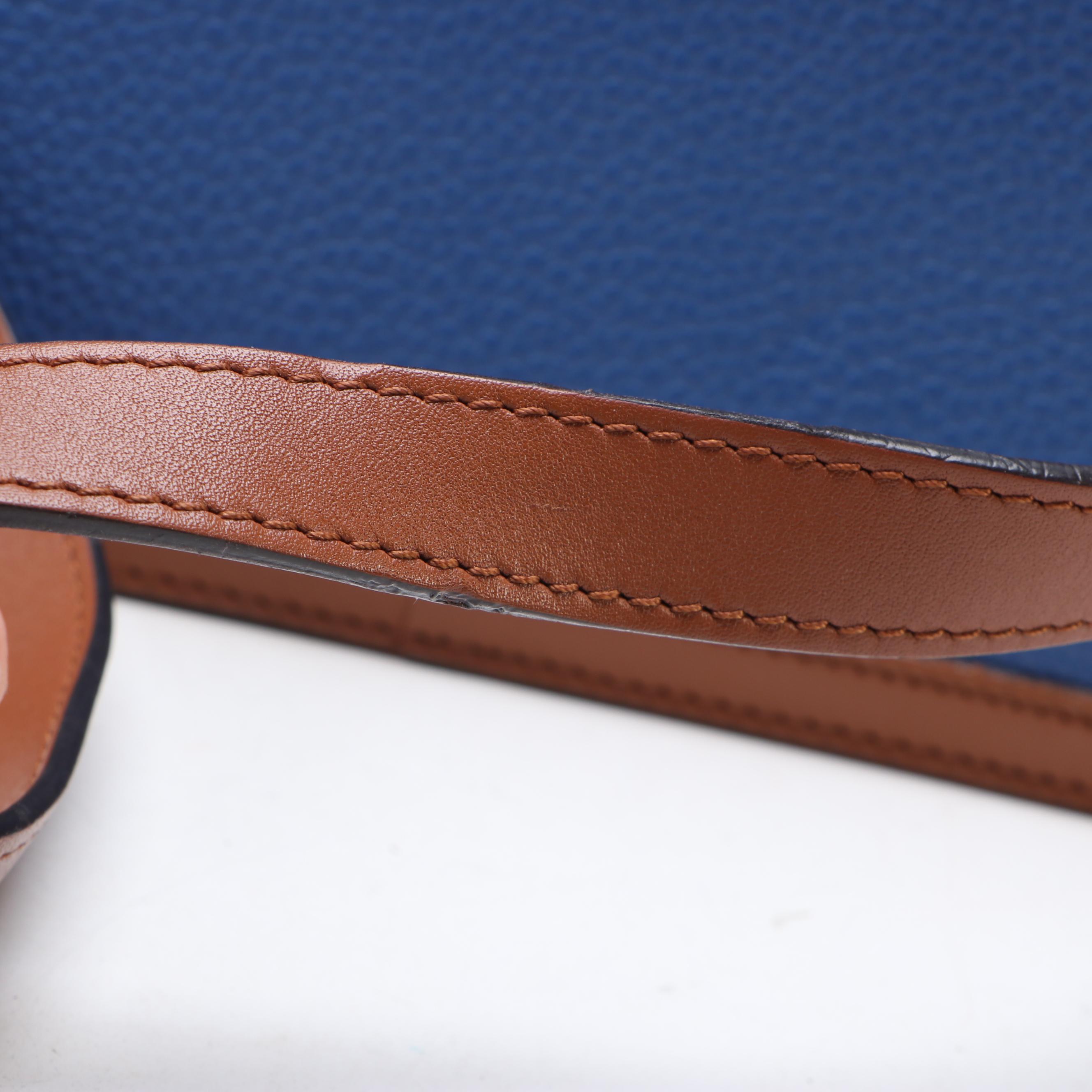 Louis Vuitton Dauphine MM Bag in Color Block Taurillon Leather