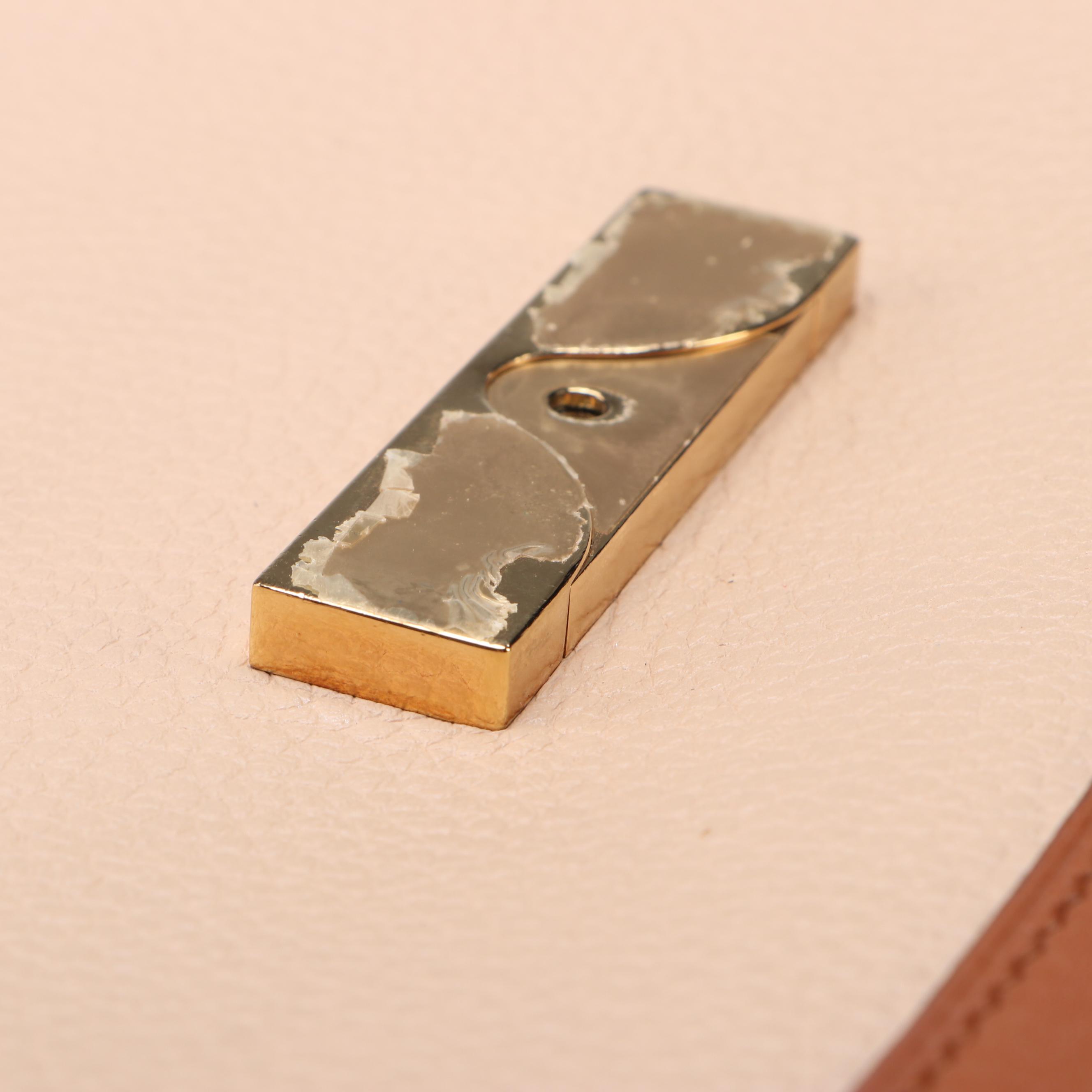 Louis Vuitton Dauphine MM Bag in Color Block Taurillon Leather