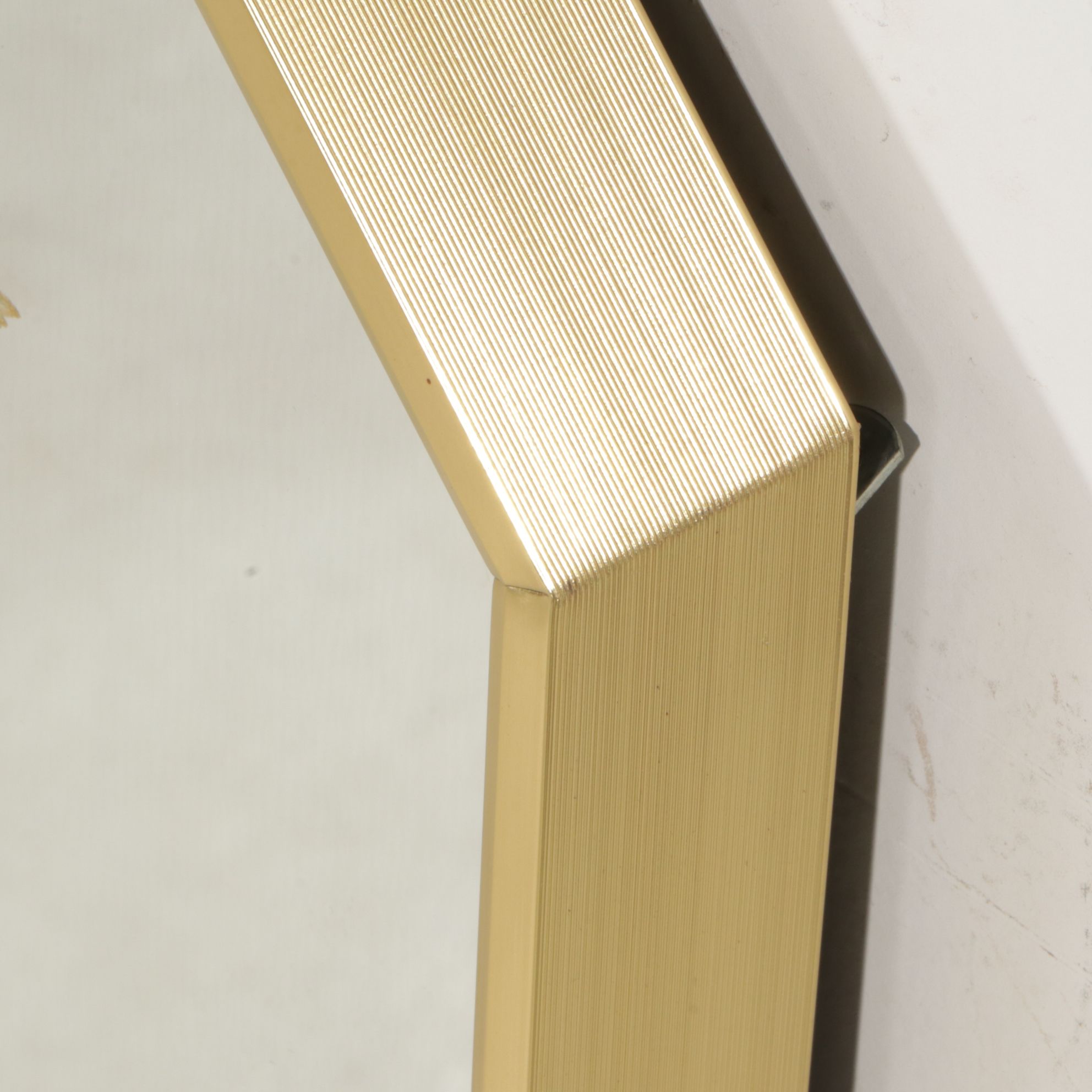 Robert Slimbach Etched & Painted Tiger Lily Wall Mirror for Windsor Art