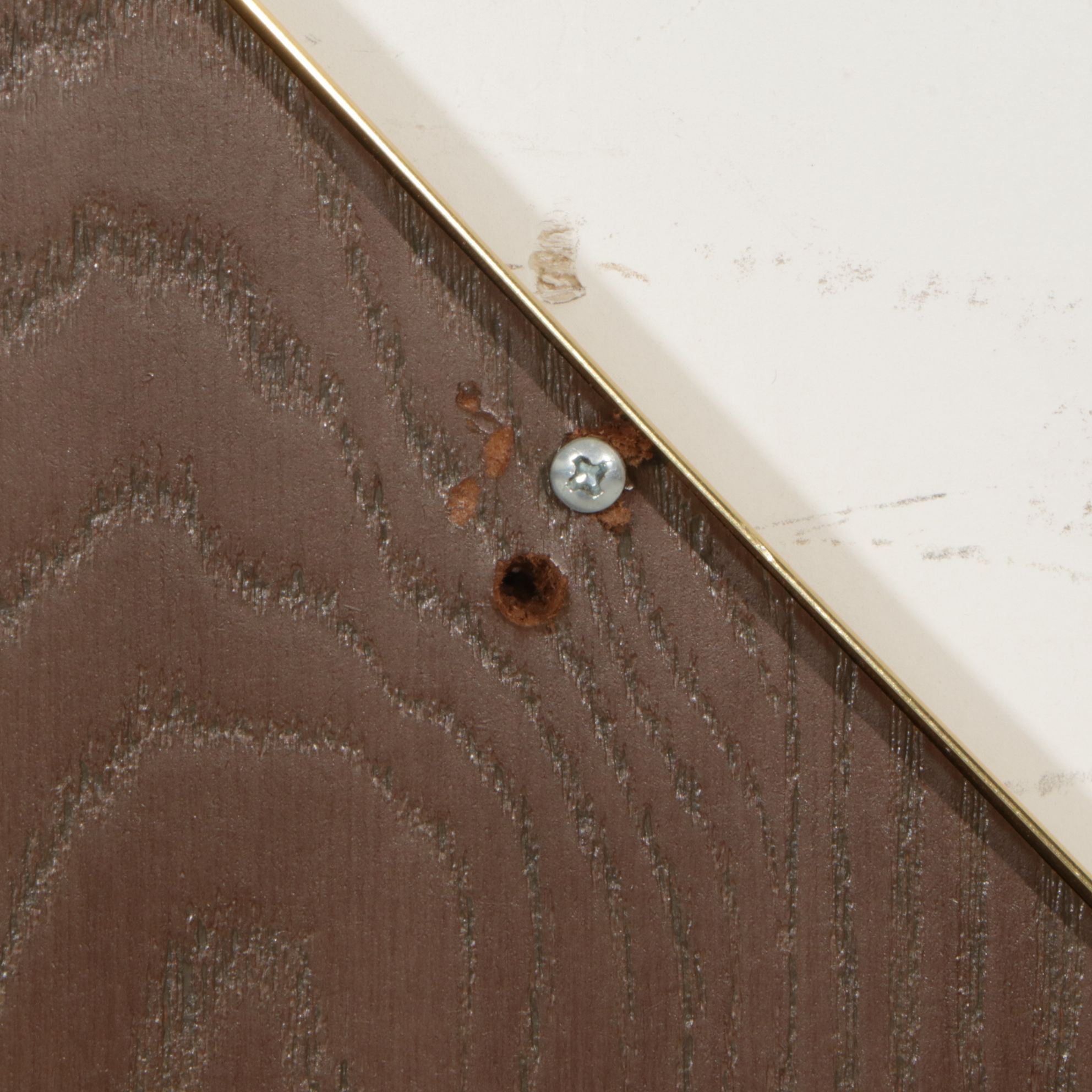 Robert Slimbach Etched & Painted Tiger Lily Wall Mirror for Windsor Art