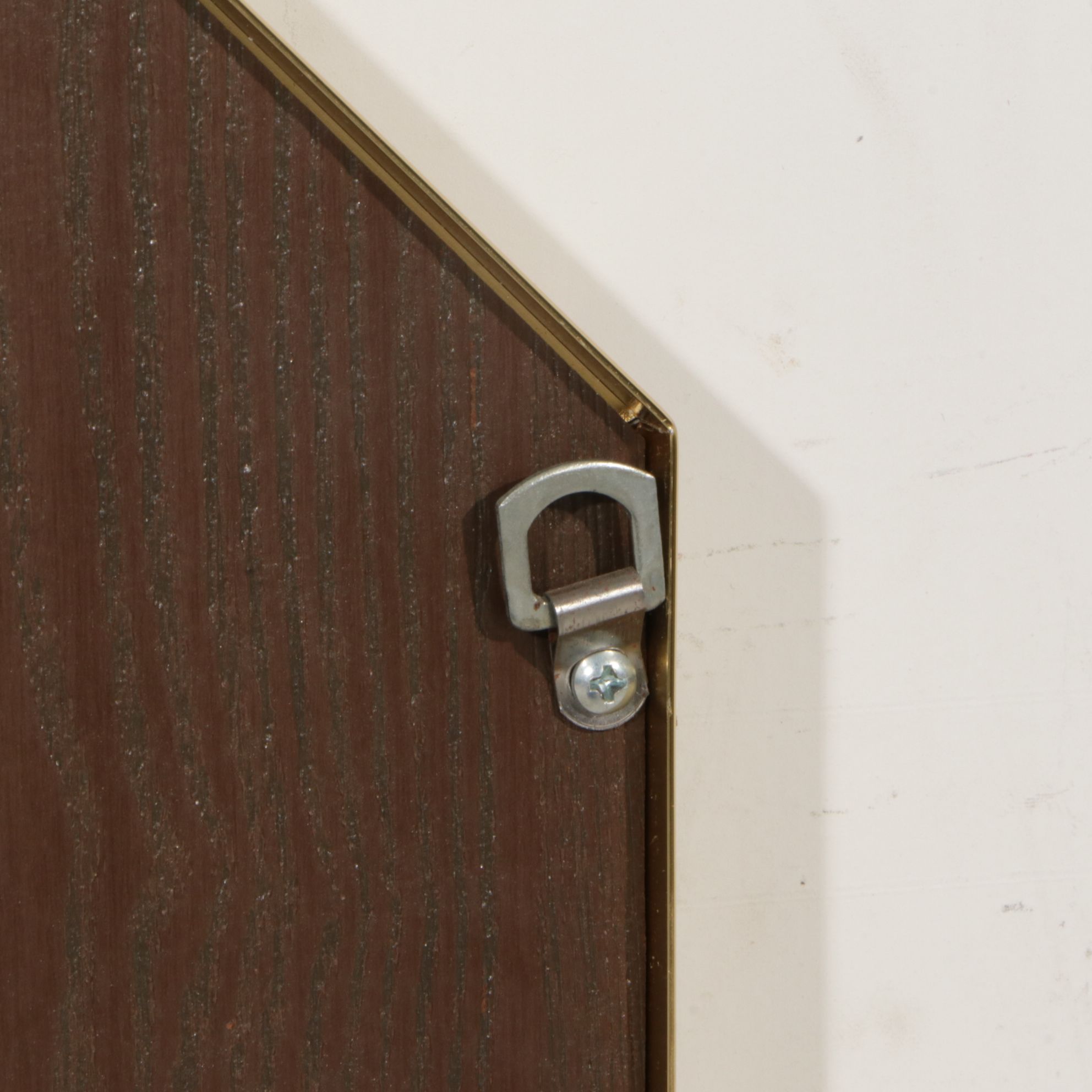 Robert Slimbach Etched & Painted Tiger Lily Wall Mirror for Windsor Art