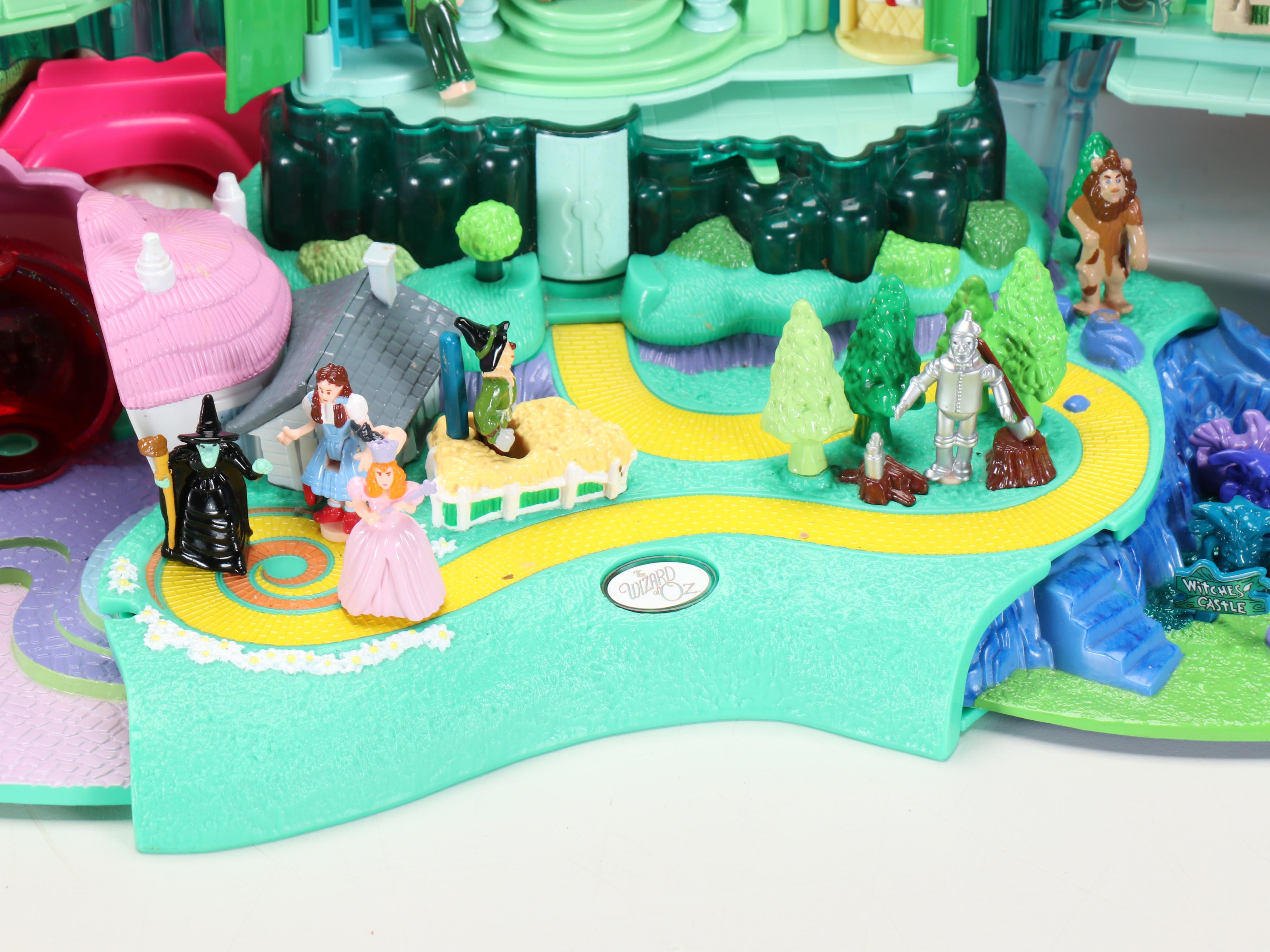 Polly Pocket Wizard of Oz Playset, Millennium Wedding Barbie with More Toys