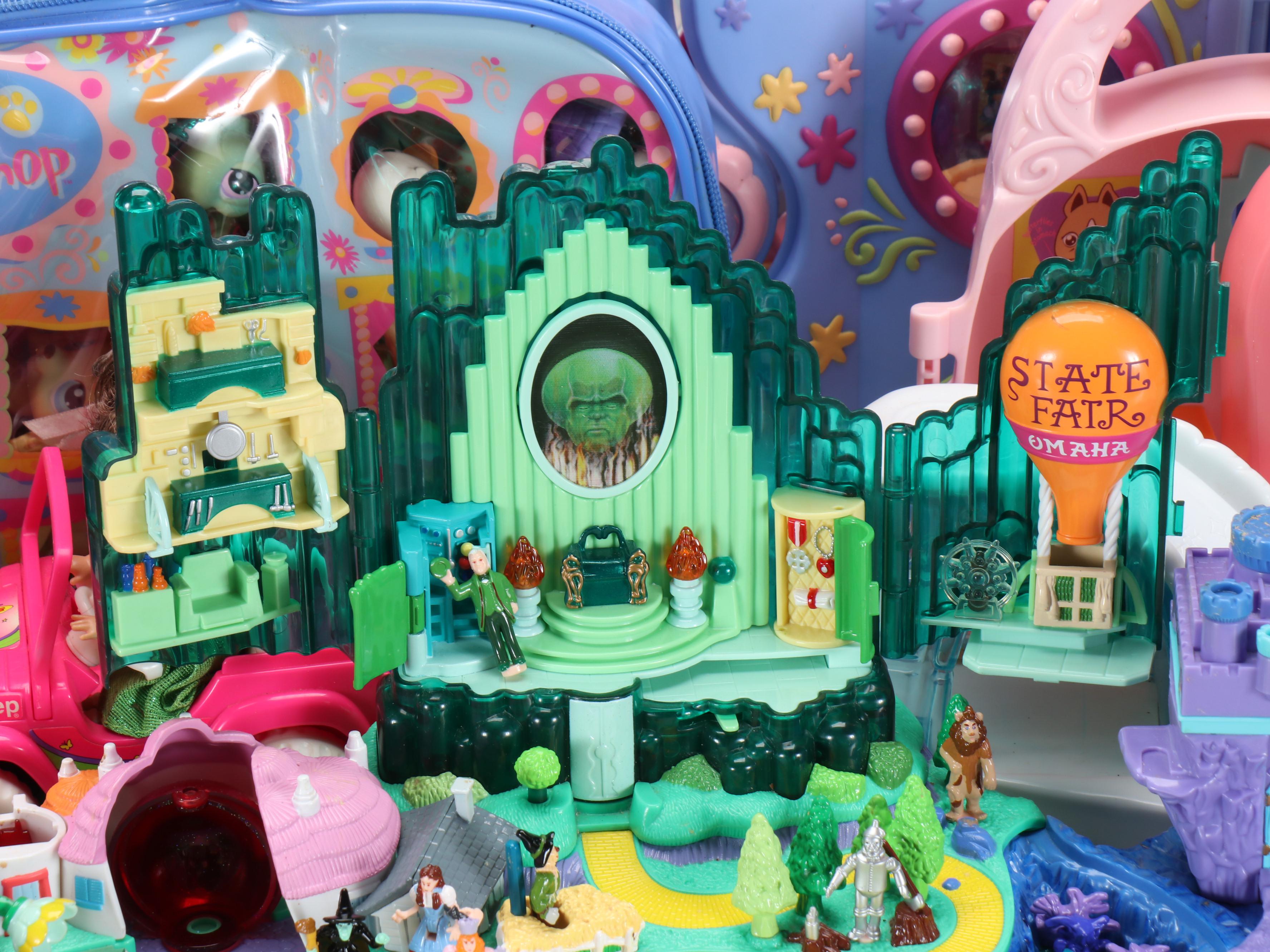 Polly Pocket Wizard of Oz Playset, Millennium Wedding Barbie with More Toys