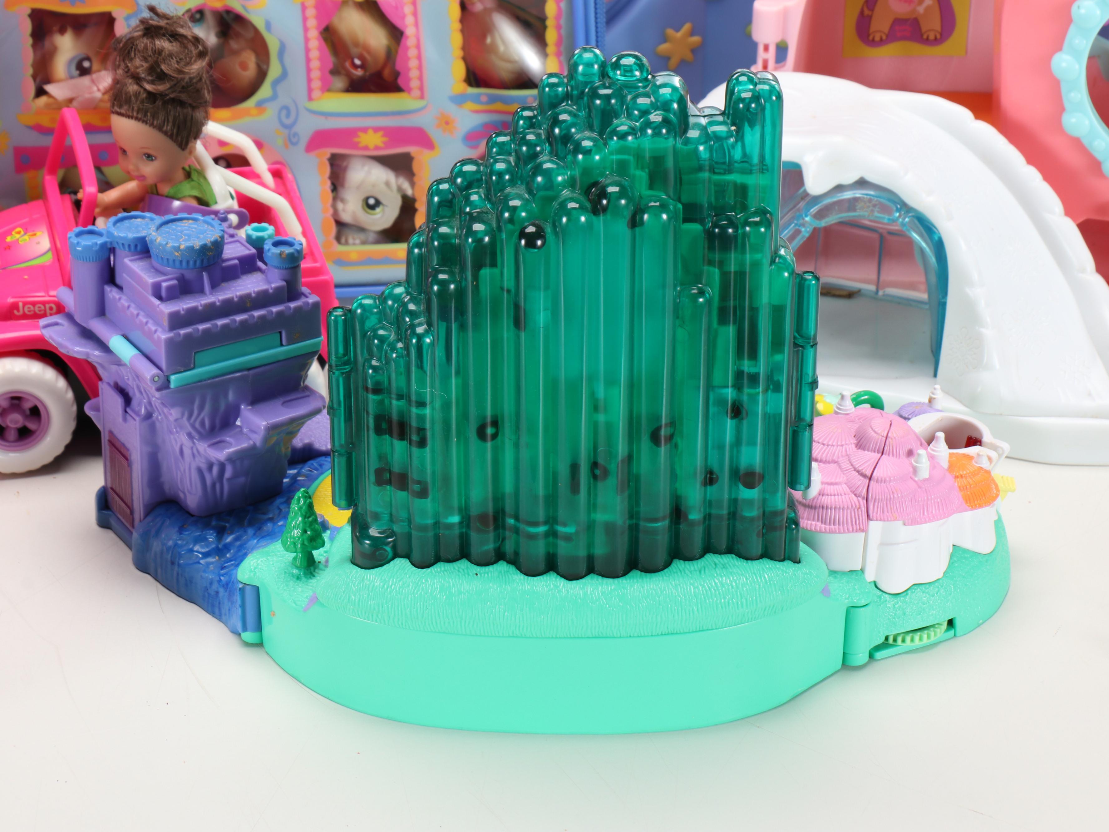 Polly Pocket Wizard of Oz Playset, Millennium Wedding Barbie with More Toys