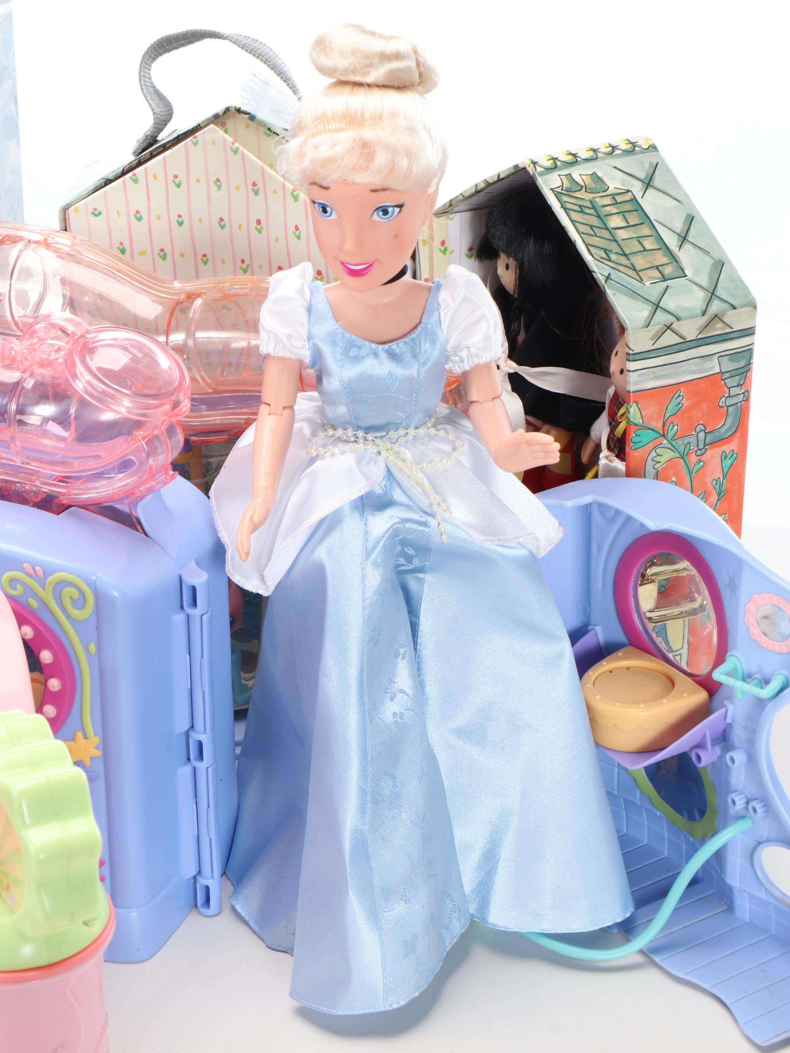 Polly Pocket Wizard of Oz Playset, Millennium Wedding Barbie with More Toys