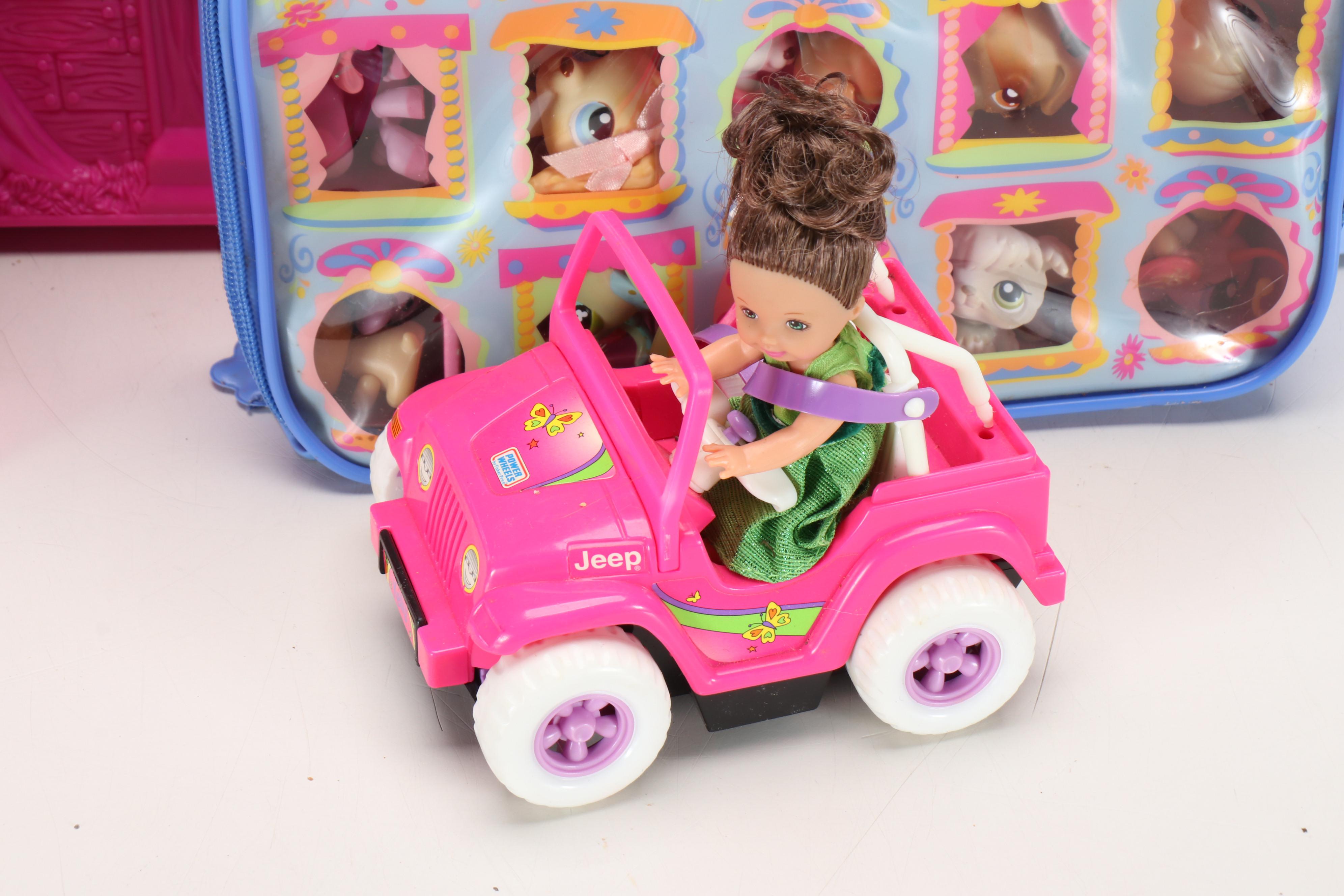 Polly Pocket Wizard of Oz Playset, Millennium Wedding Barbie with More Toys