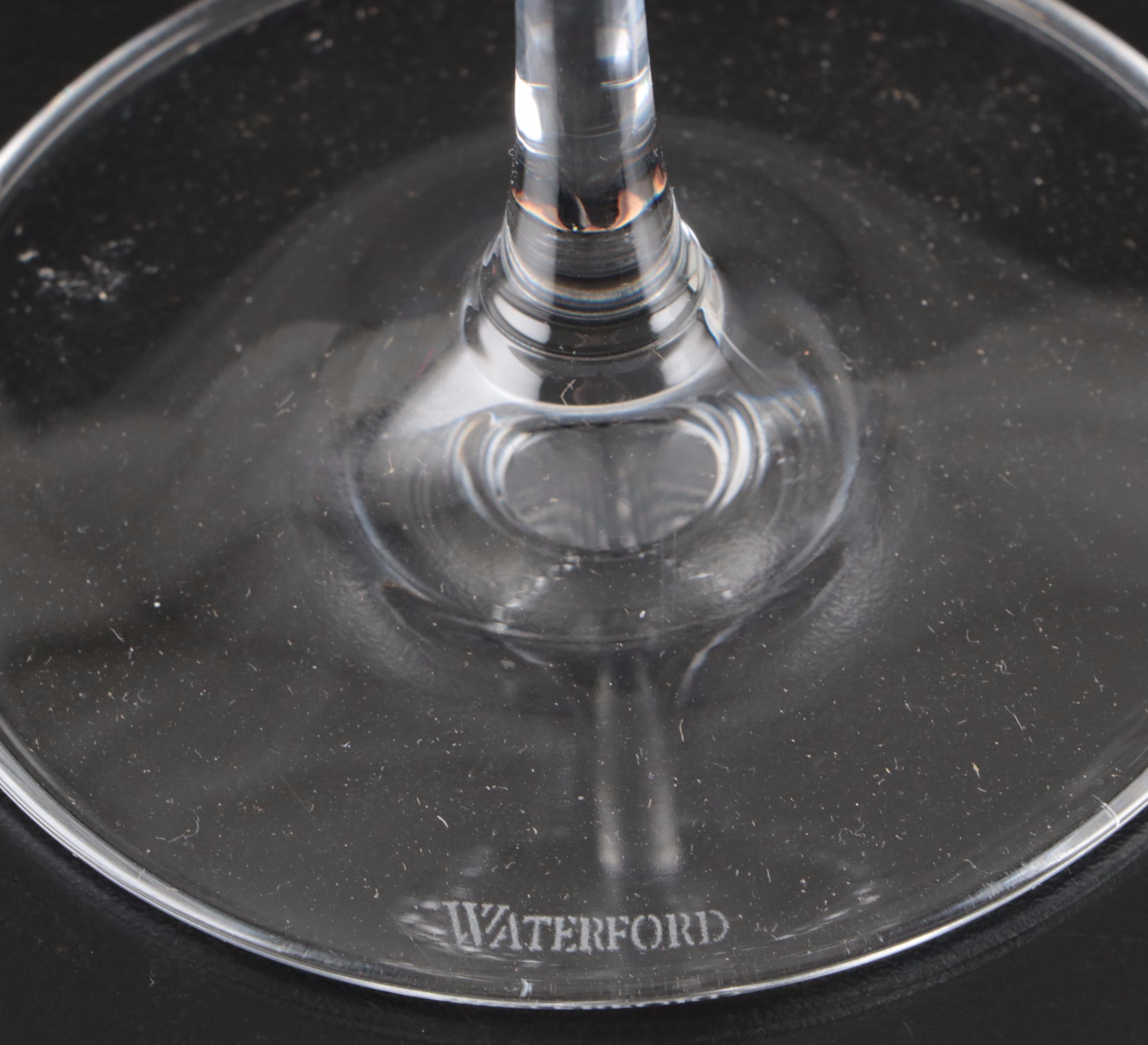 Waterford "Lismore" Crystal Wine Glasses