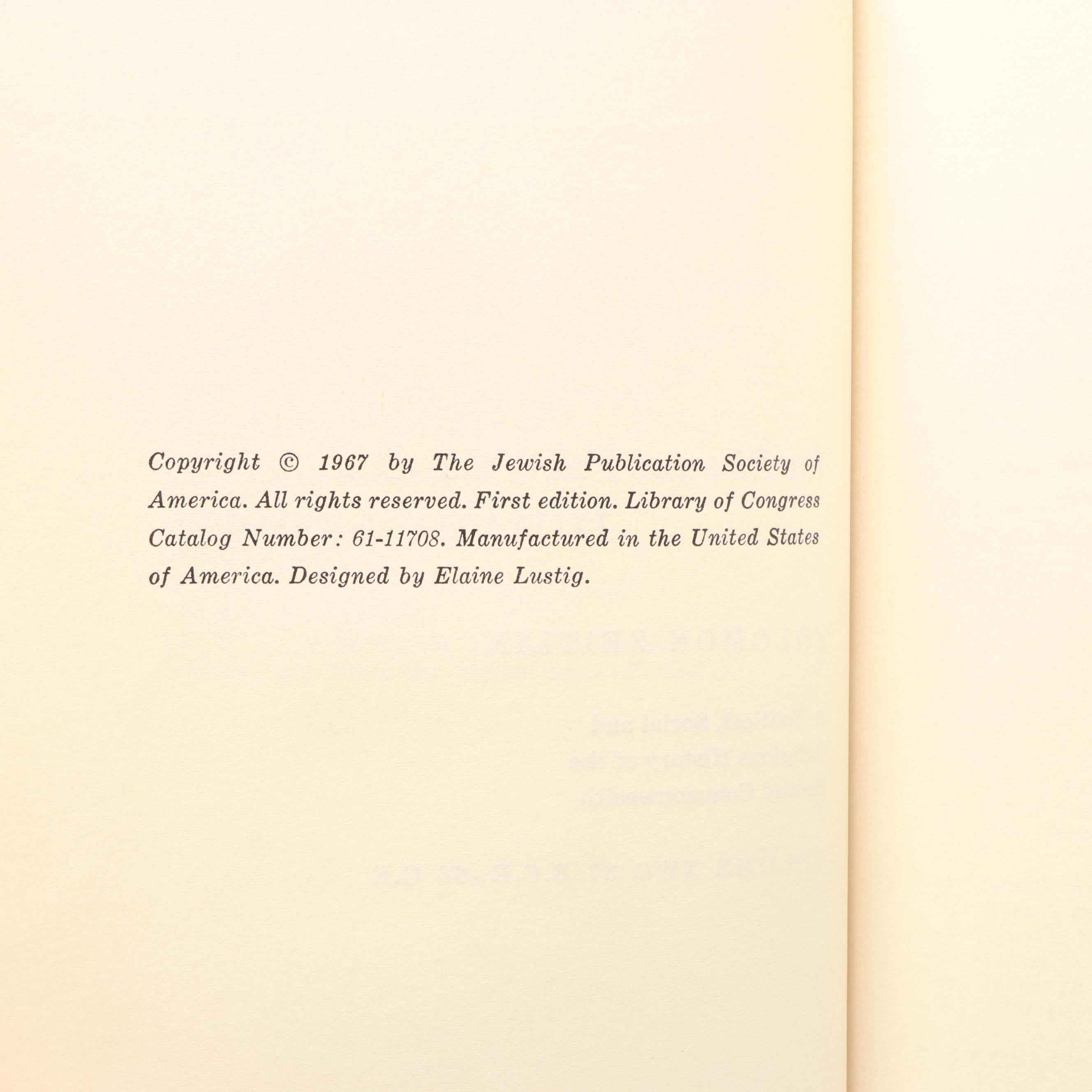 "Popular History of the Jews" Complete Set and More Jewish History Books