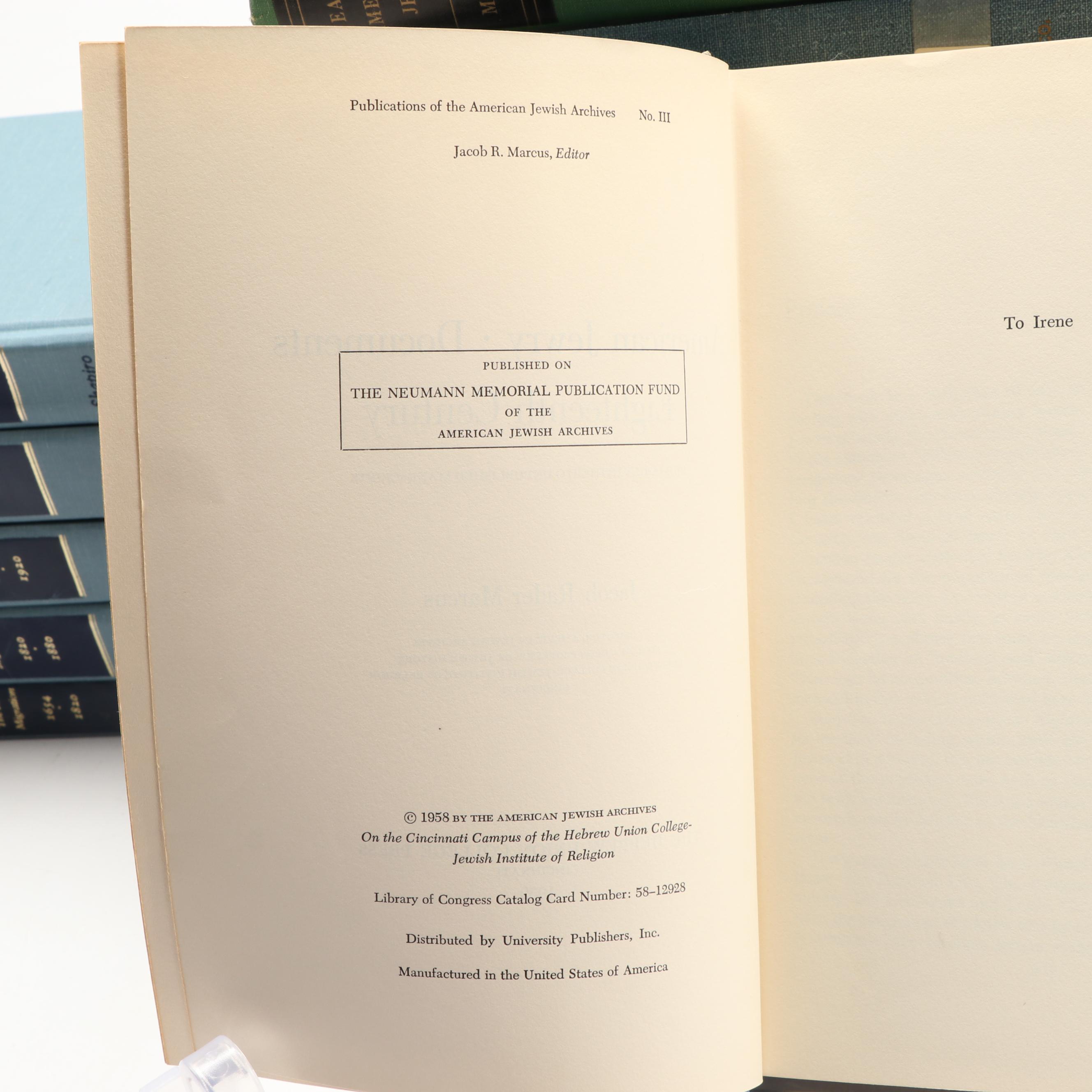 "Popular History of the Jews" Complete Set and More Jewish History Books