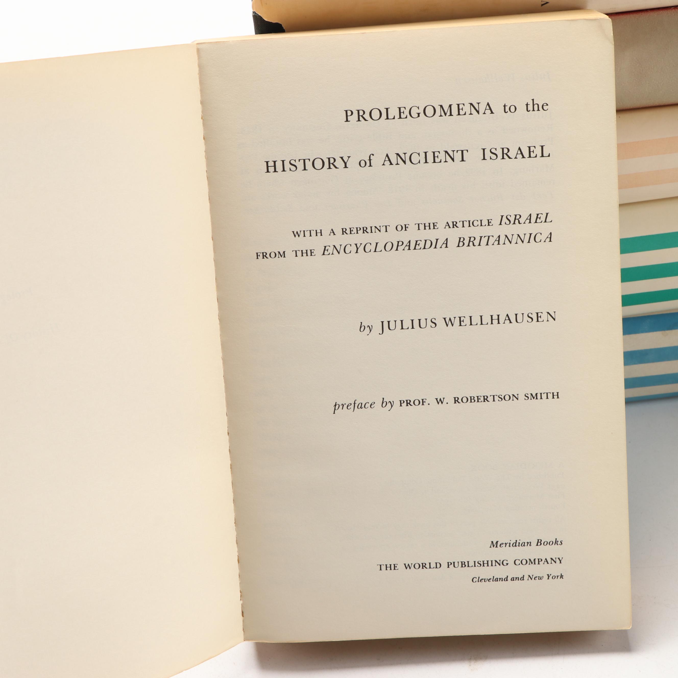 "Popular History of the Jews" Complete Set and More Jewish History Books