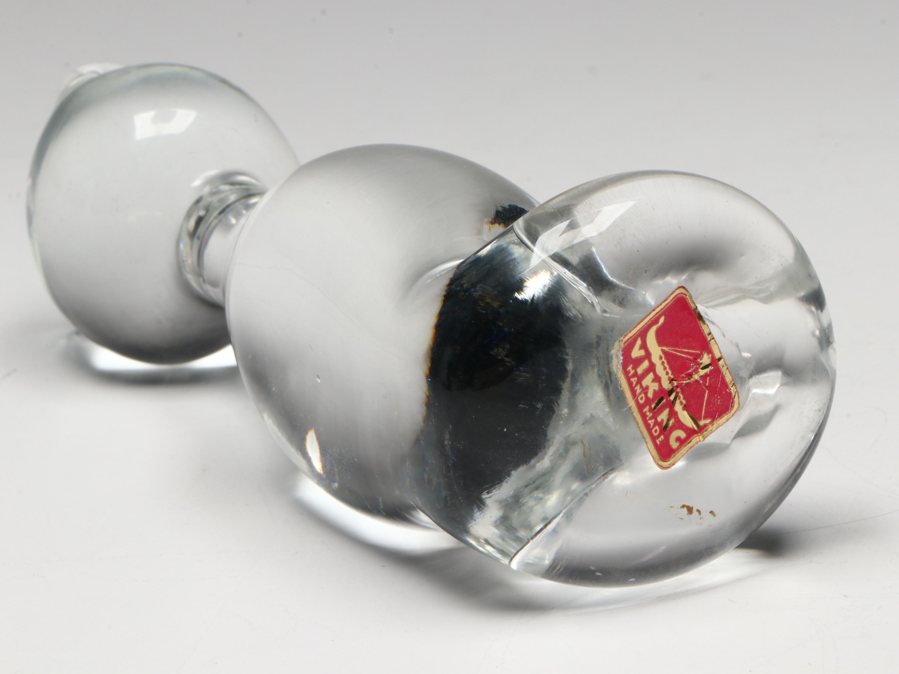 First Edition "Garfield at Large" with Viking Glass Cat, Tin and Cards