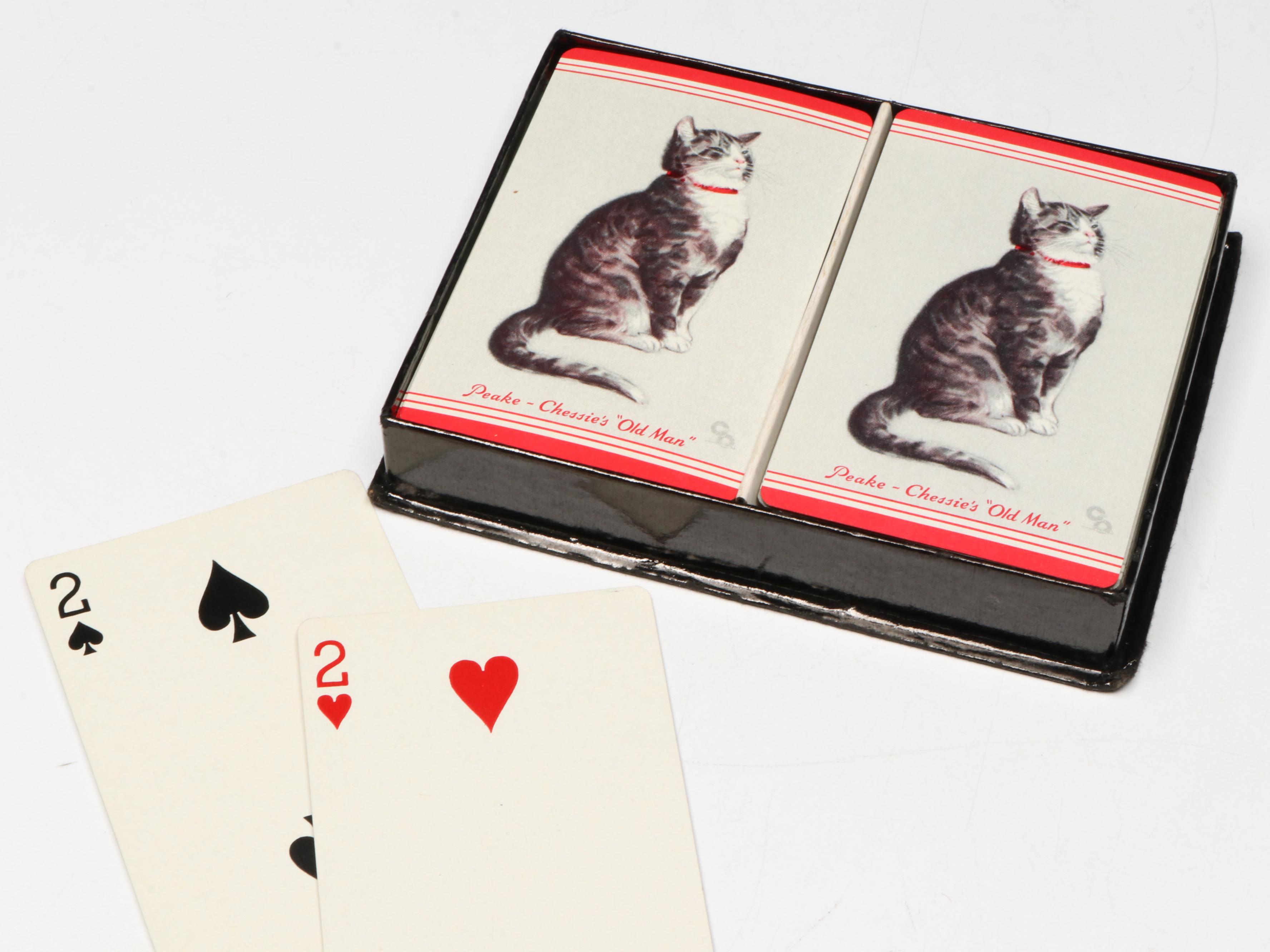 First Edition "Garfield at Large" with Viking Glass Cat, Tin and Cards