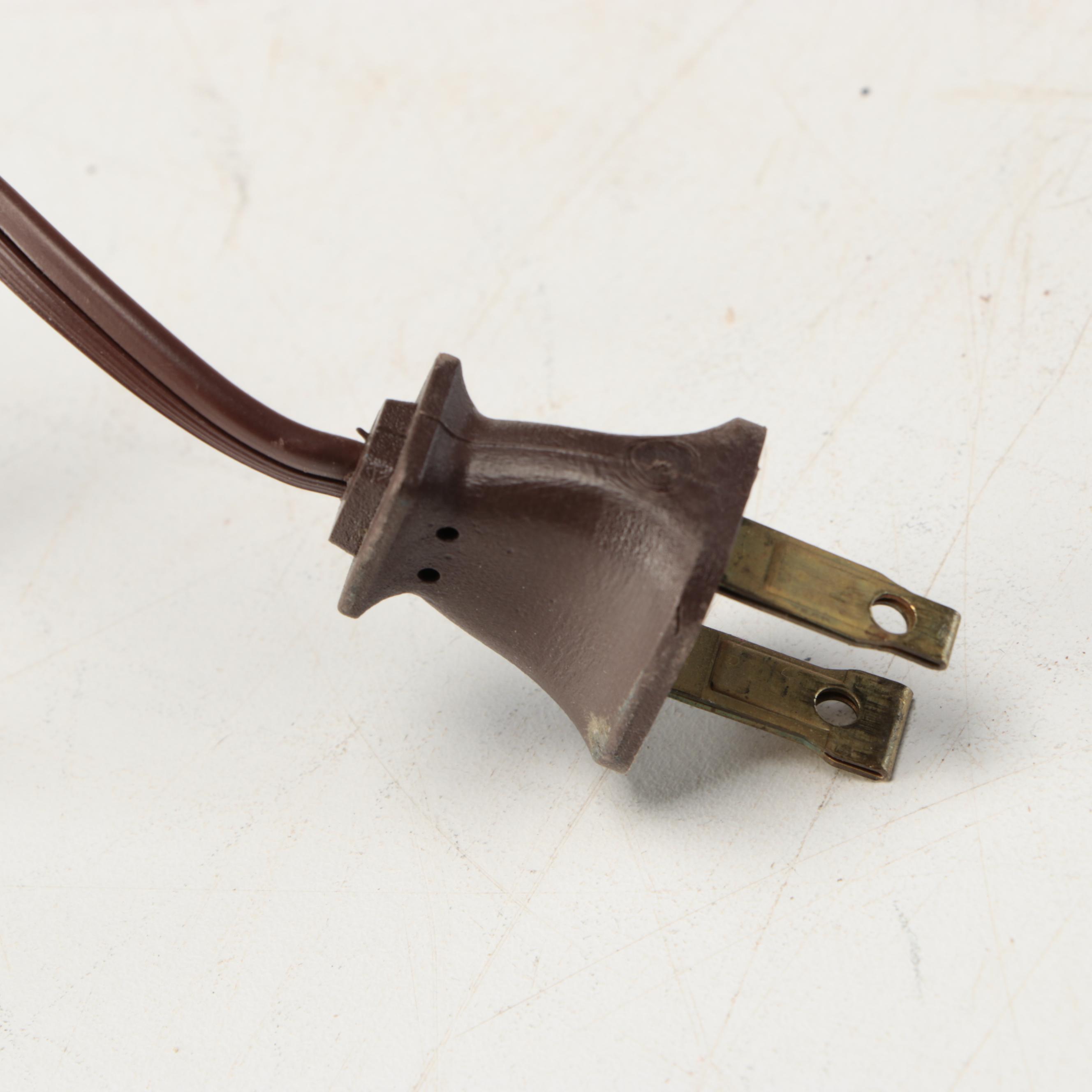 Harker Mfg. Co. "Queen" Copper and Brass Fire Extinguisher Adapted Into Lamp