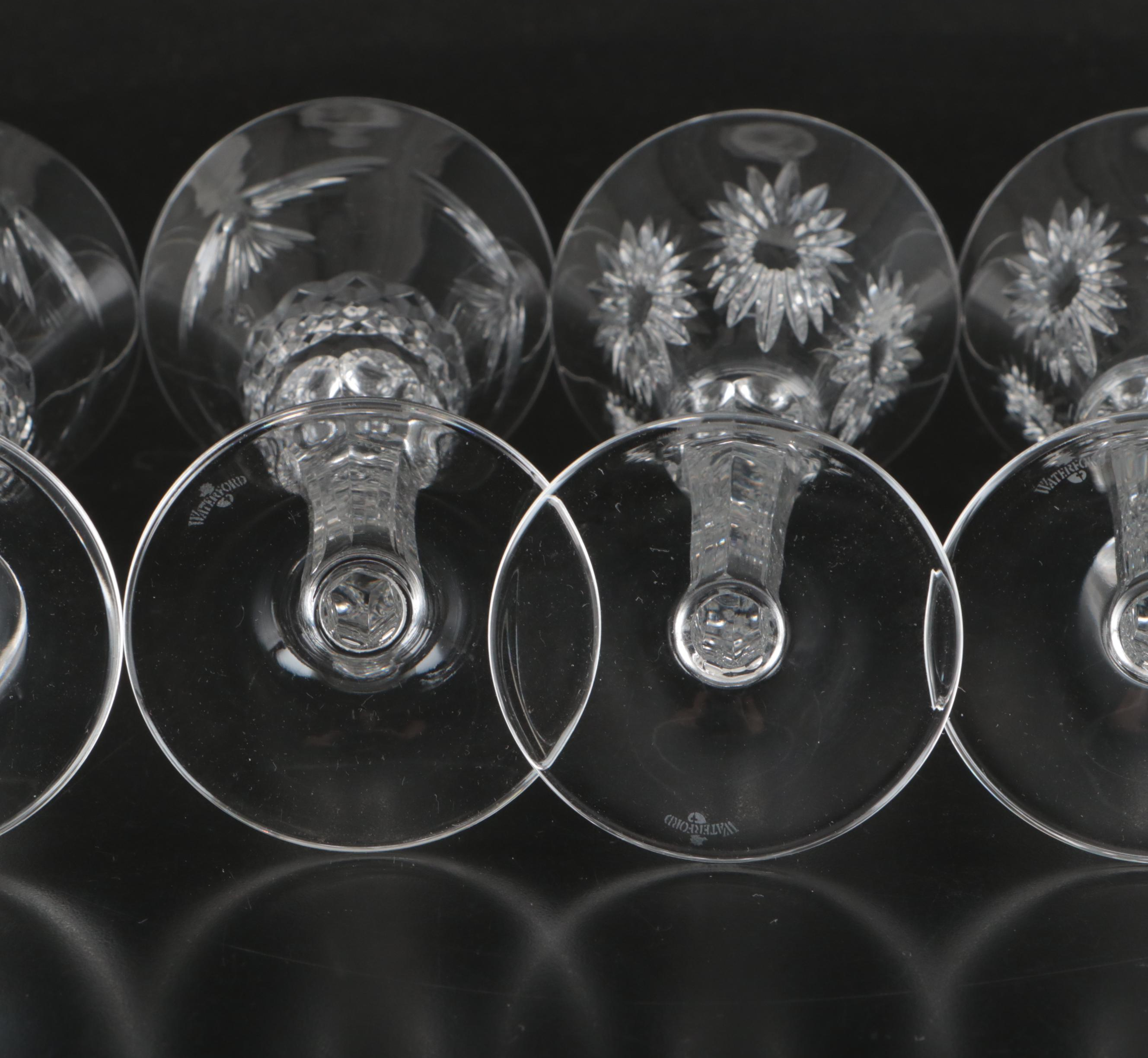 Waterford "Millennium Series" Crystal Champagne Flutes