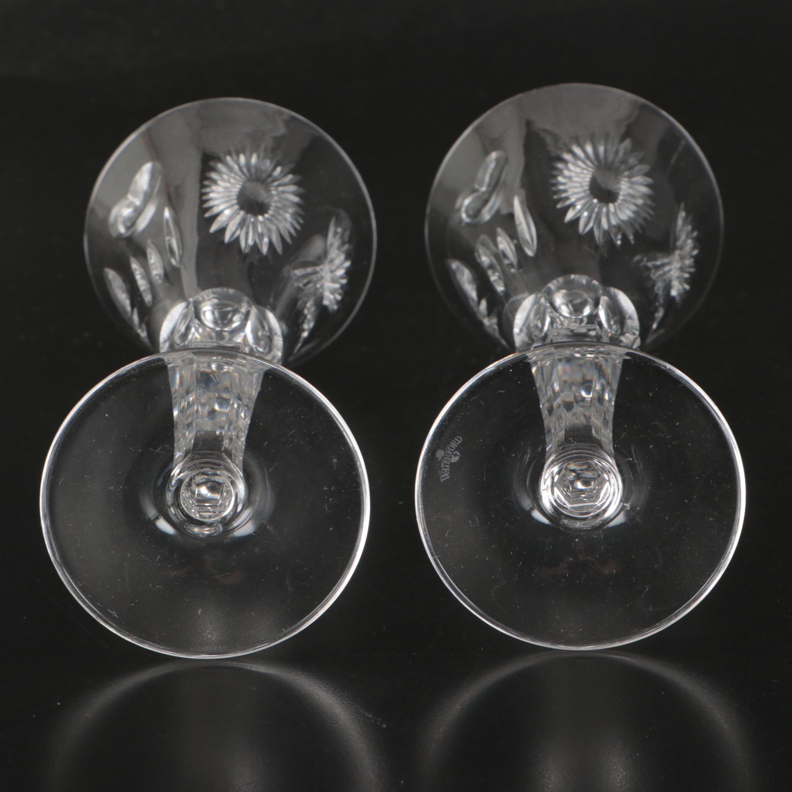 Waterford "Millennium Series" Crystal Champagne Flutes