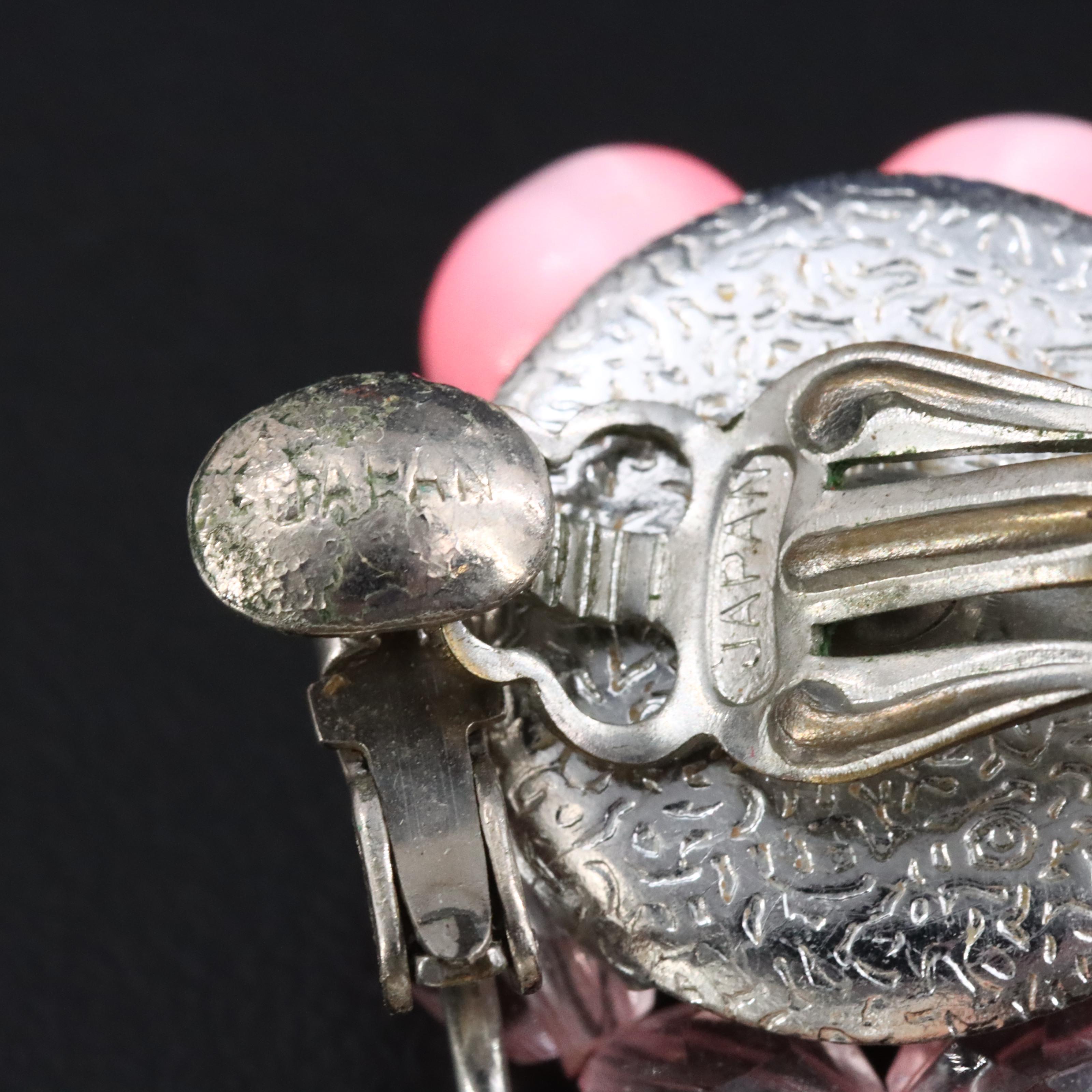 Juliana Earrings, Sterling and Trifari Featured in 1940s Jewelry Collection