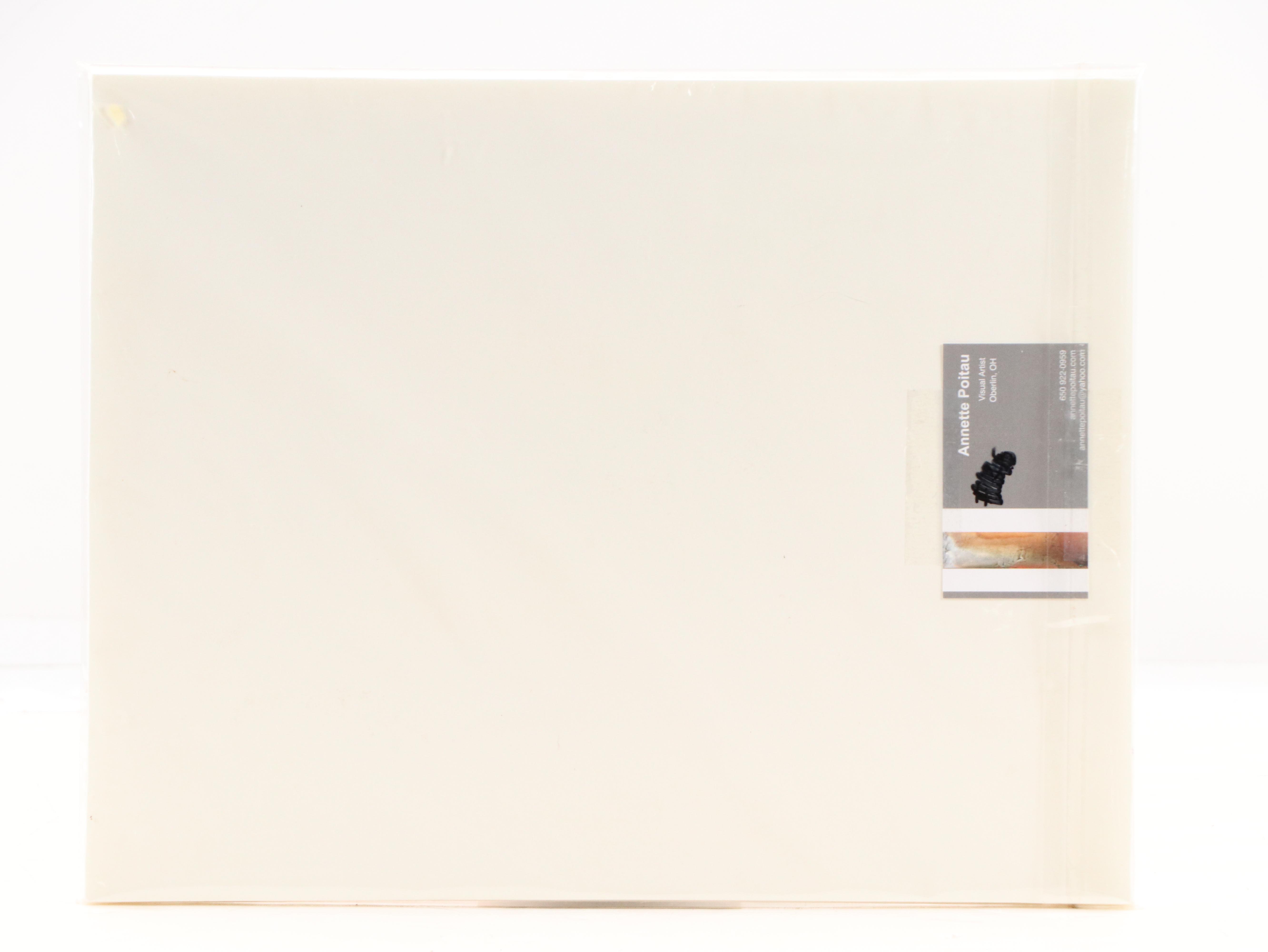 Annette Poitau Giclée of Abstracted Blue Composition, 21st Century