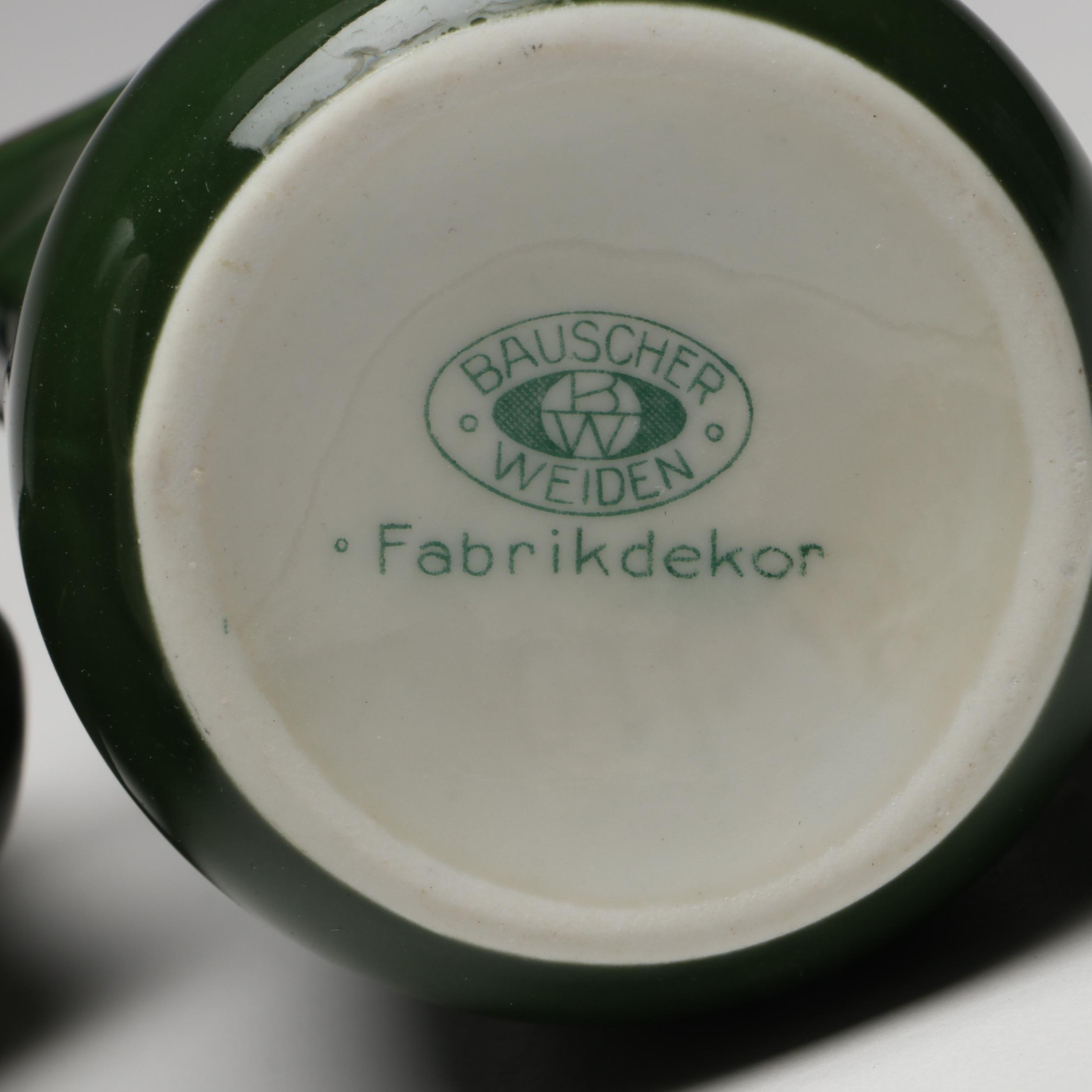 S.S. Bremen Teapot, Creamer, Ribbon and Photo Print