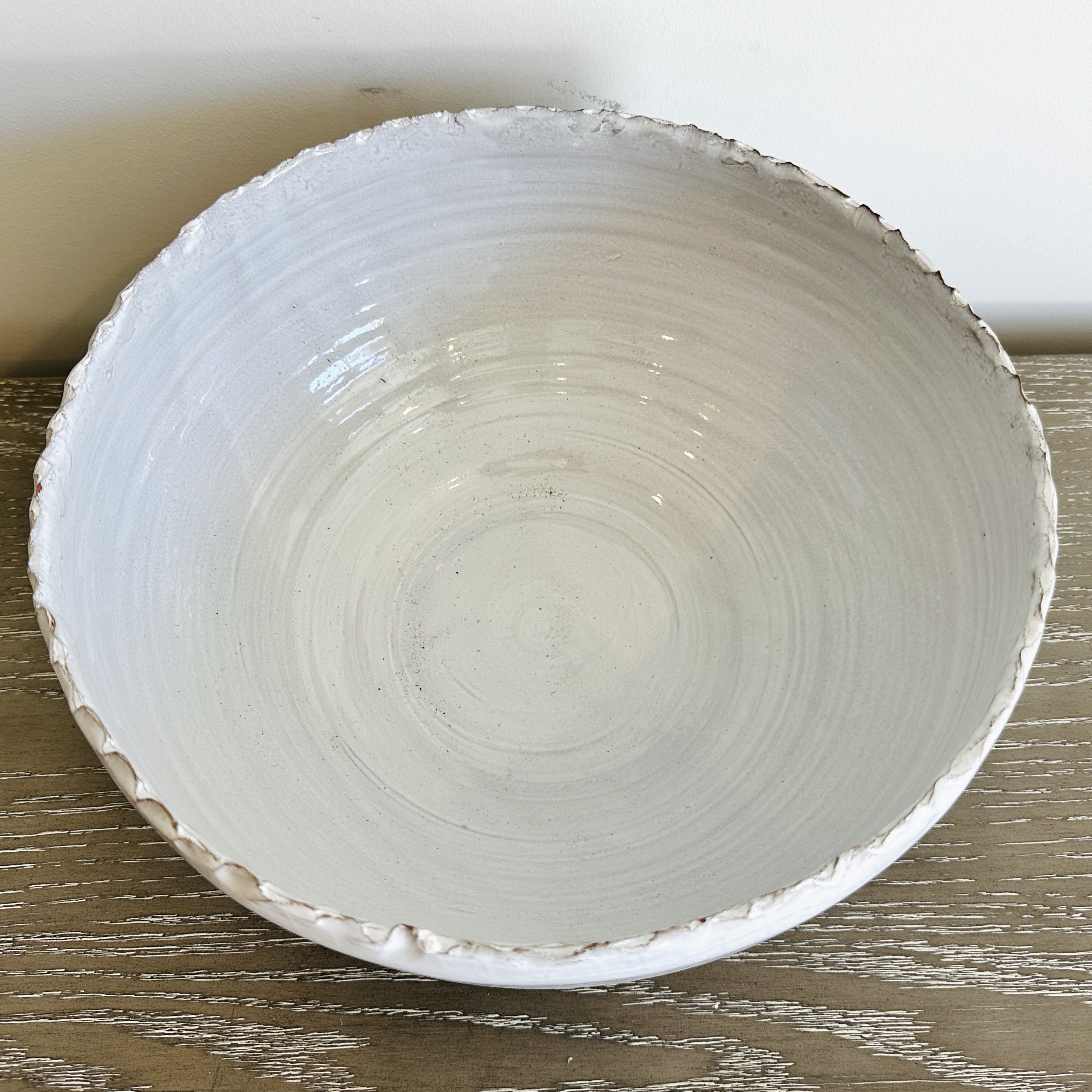 47th & Main Glazed Ceramic Vases with Earthenware Centerpiece Bowl