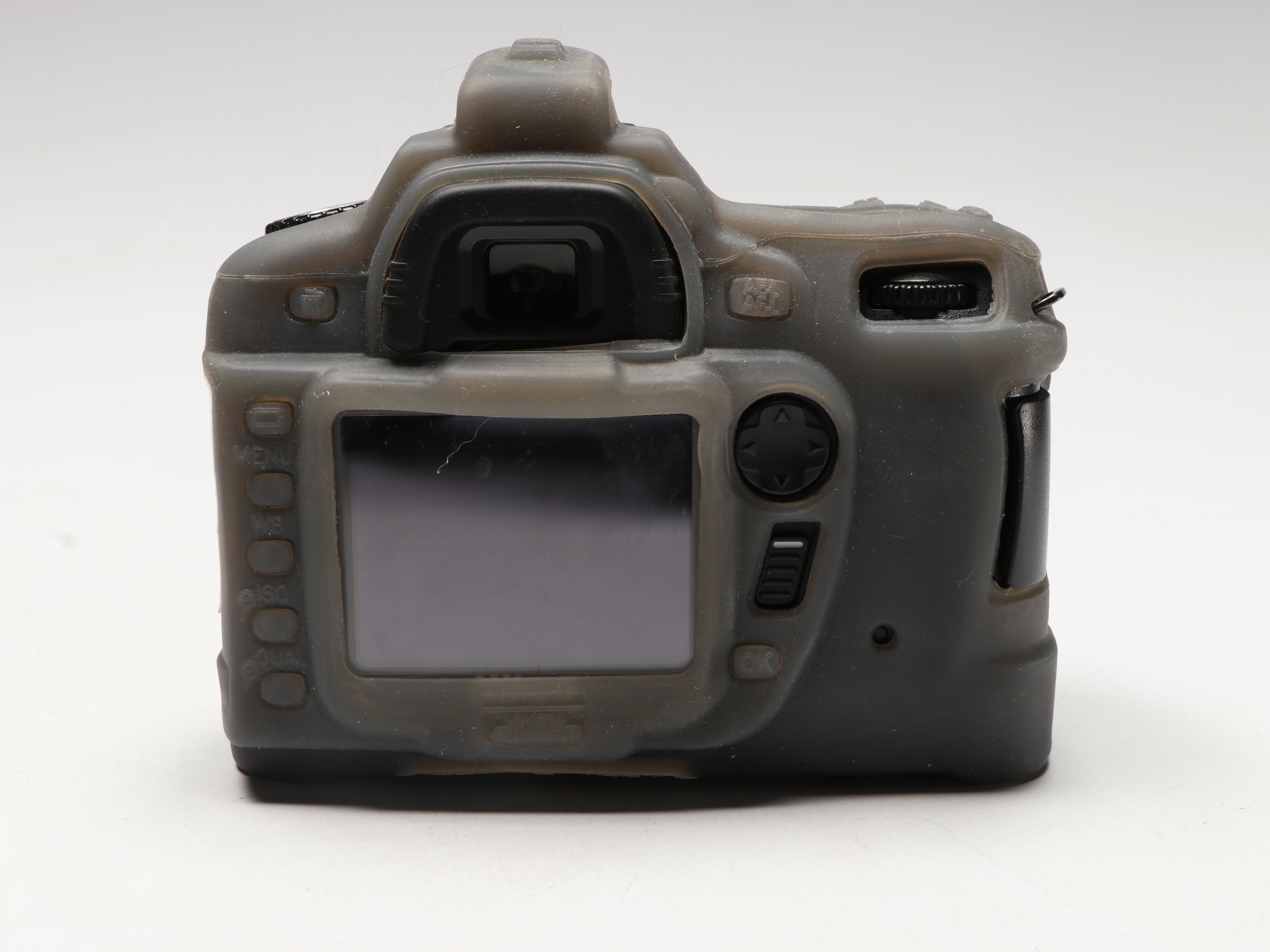 Nikon D80 SLR Camera with Hard Plastic Case and Accessories