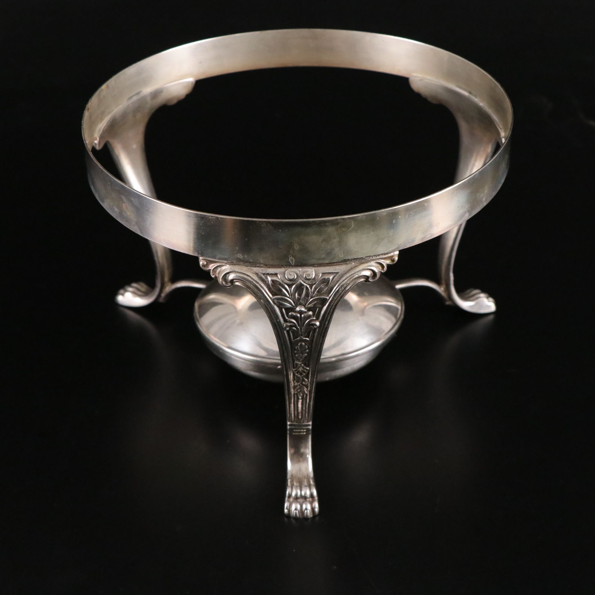 Webster-Wilcox "Staffordshire" Silver Plate Chafing Dish and Stand and More