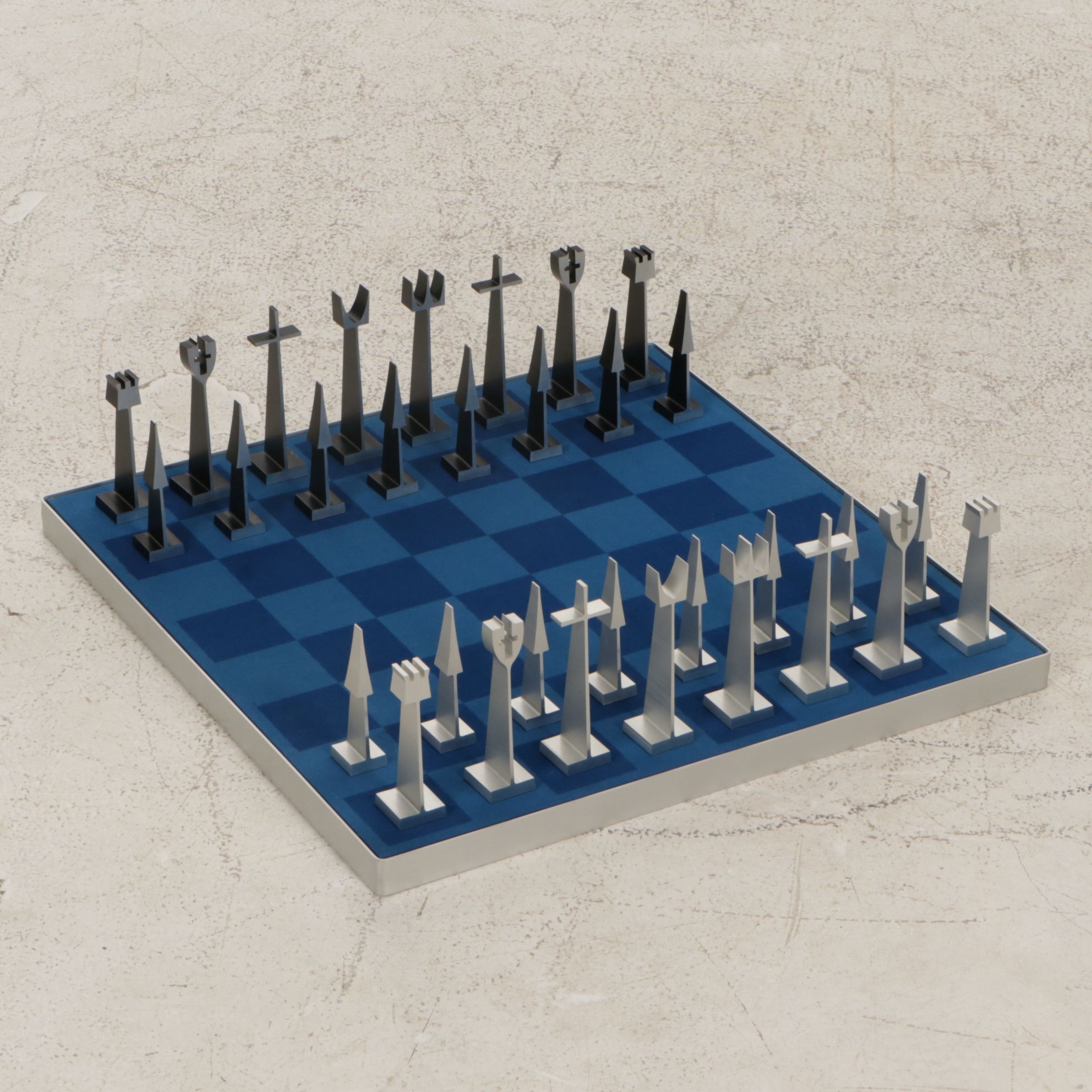 Austin Cox ALOCA Aluminum Chess Set