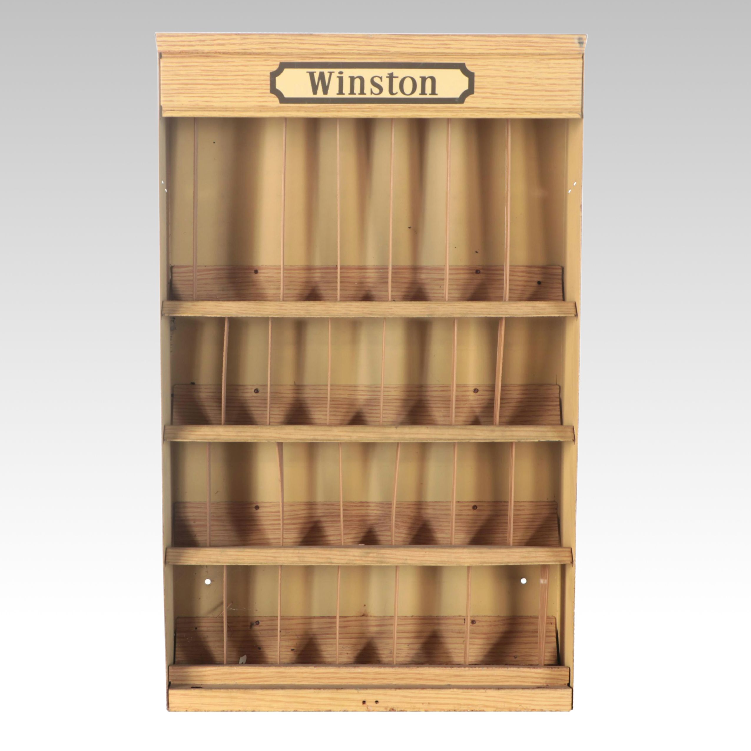 Winston Tobacco Cigarette Store Display Shelf
