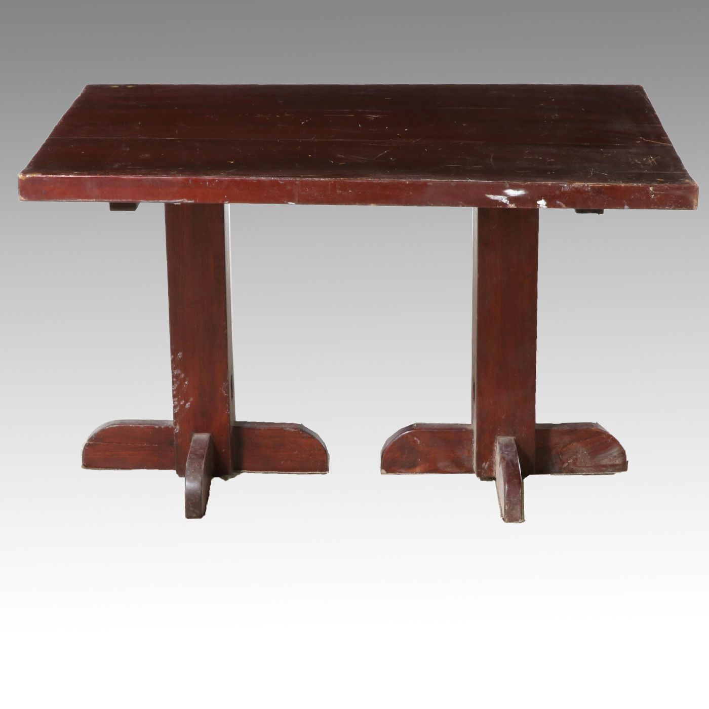 Mahogany Finish Dining Table