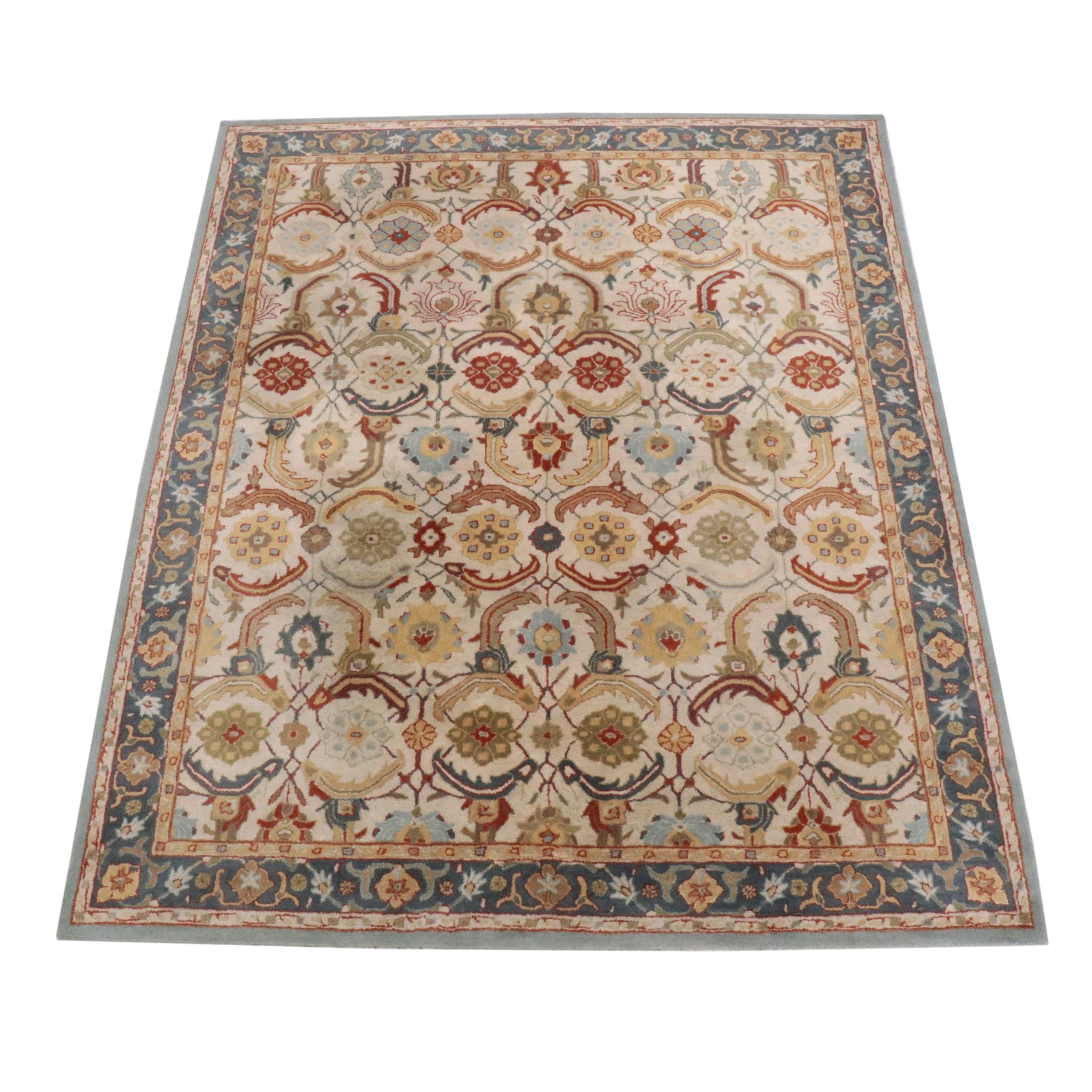 7'11 x 9'11 Hand-Tufted Pottery Barn "Eva" Area Rug
