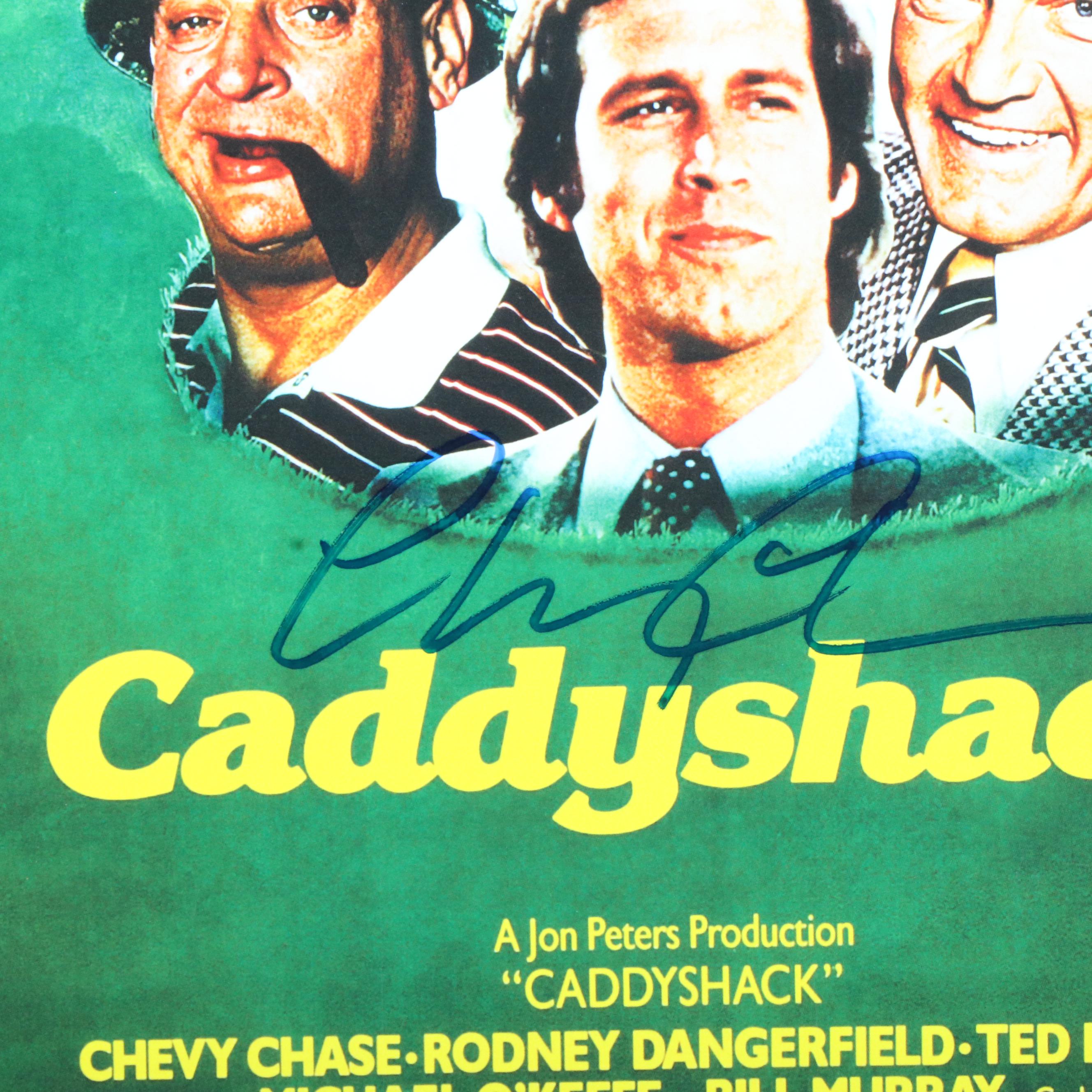 Chevy Chase Signed "Caddyshack" Movie Print, Beckett
