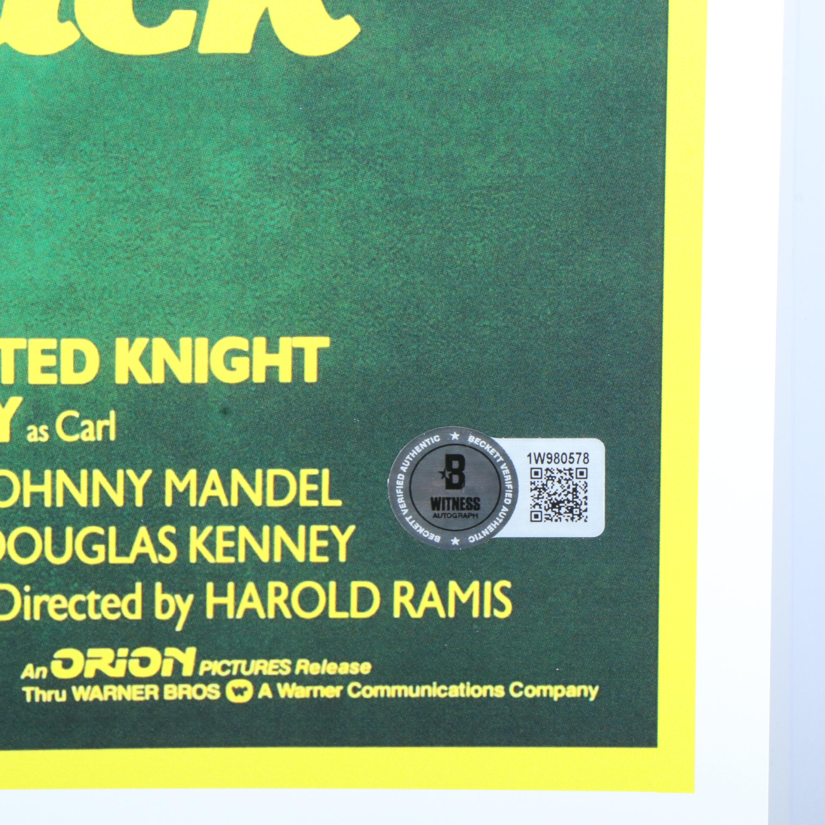 Chevy Chase Signed "Caddyshack" Movie Print, Beckett