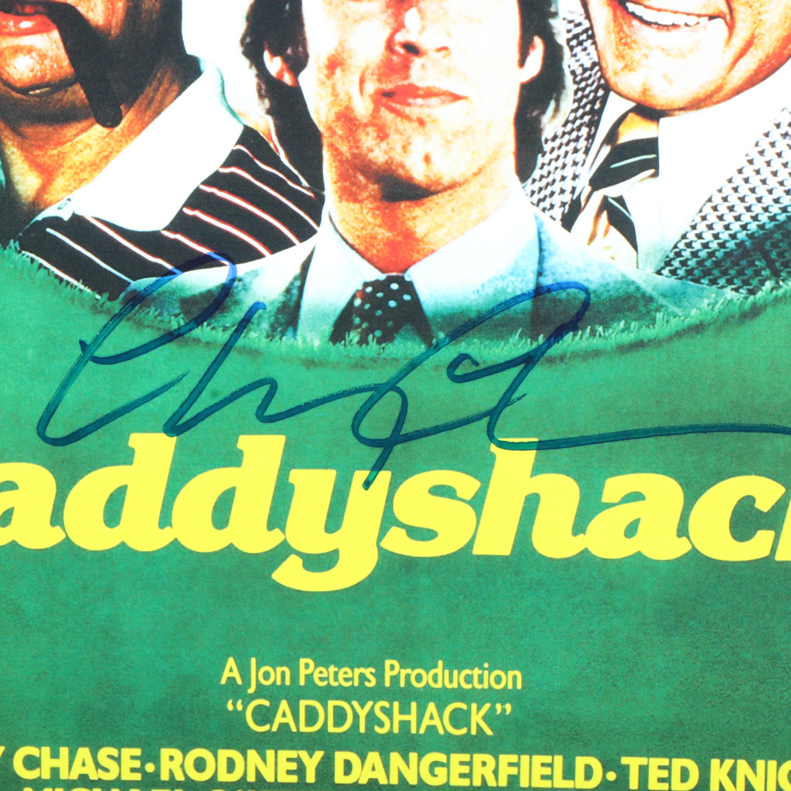 Chevy Chase Signed "Caddyshack" Movie Print, Beckett