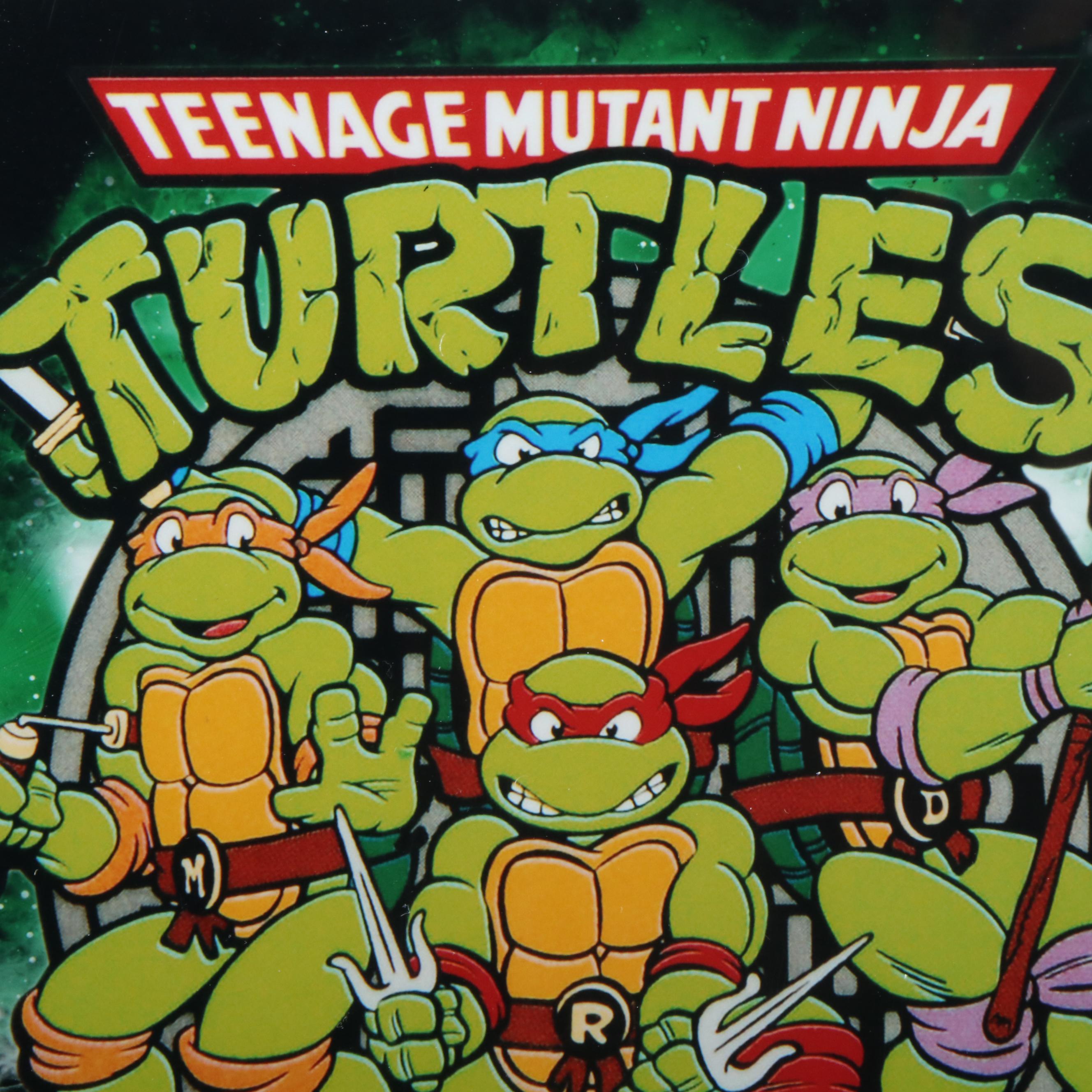 Jim Lawson Signed “Teenage Mutant Ninja Turtles” Print in Matted Frame, Beckett