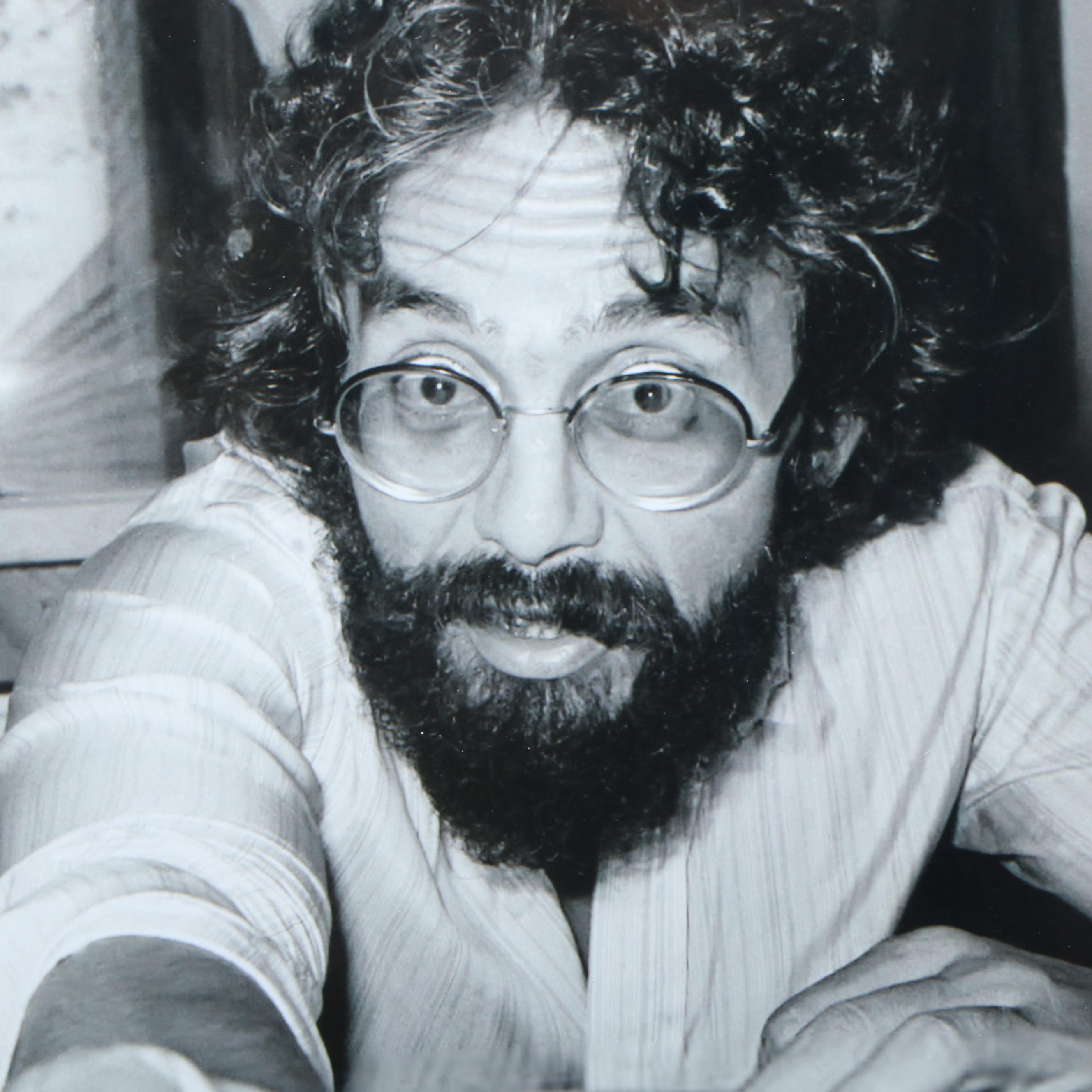 Tommy Chong Signed “Cheech and Chong” Print in Matted Frame, JSA